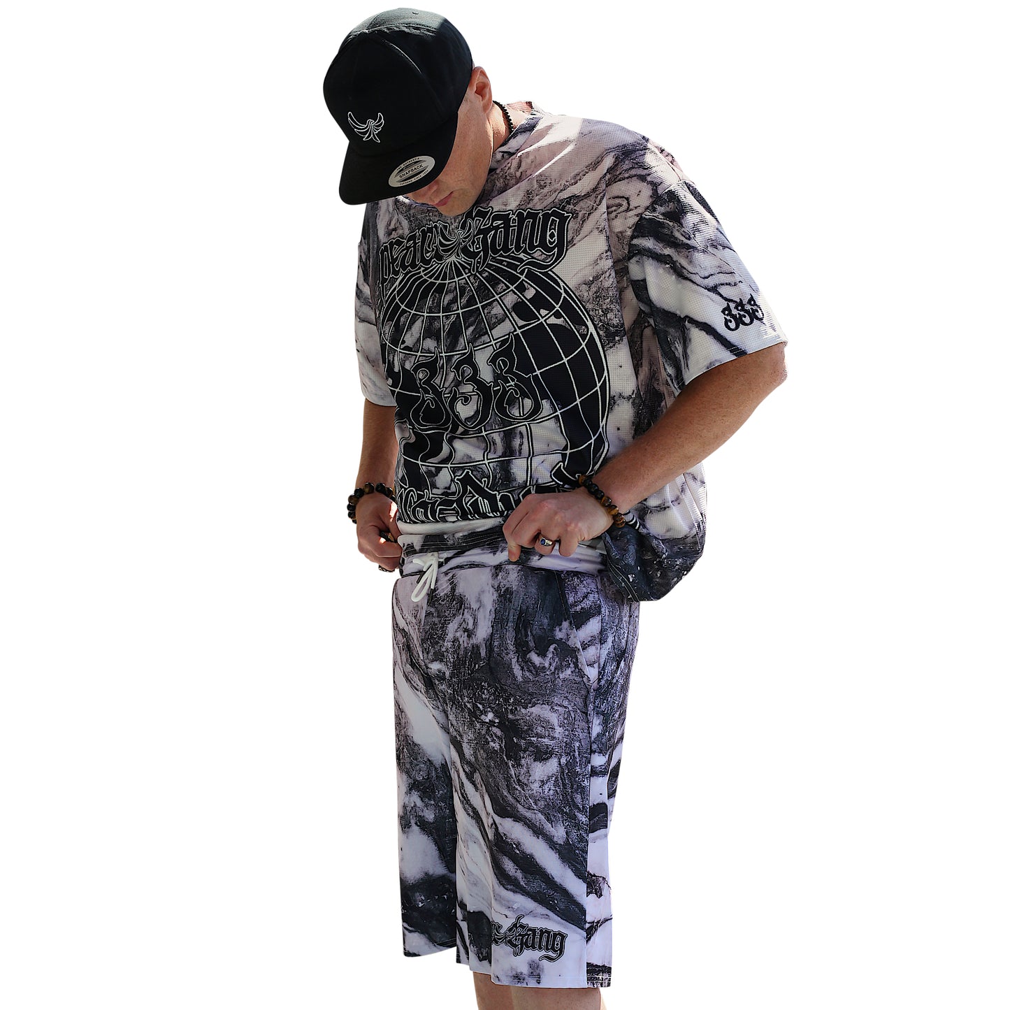 PeaceGang Loose knee Shorts