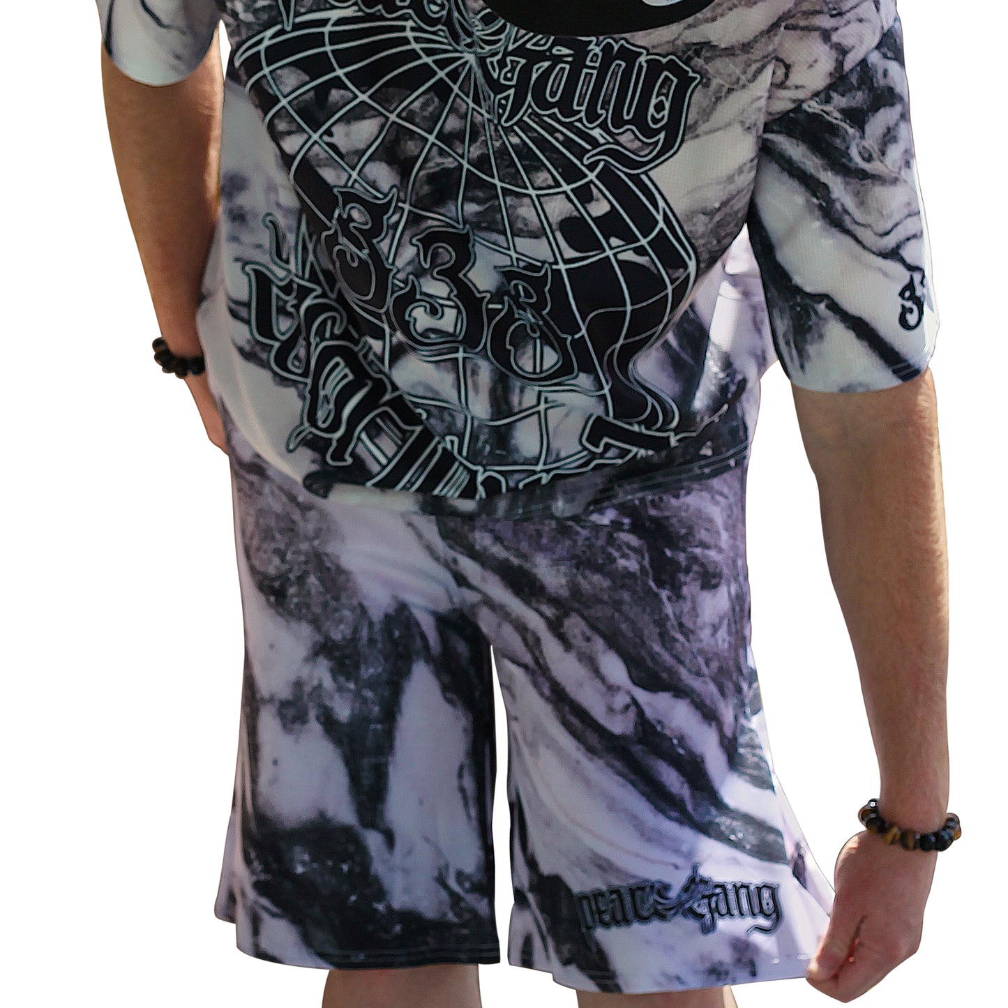 PeaceGang Loose knee Shorts