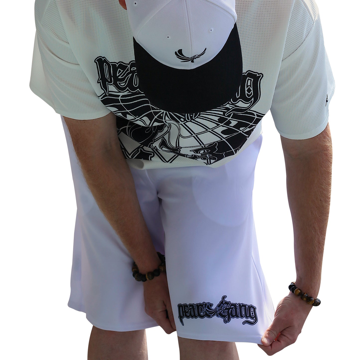 PeaceGang Loose Knee Shorts