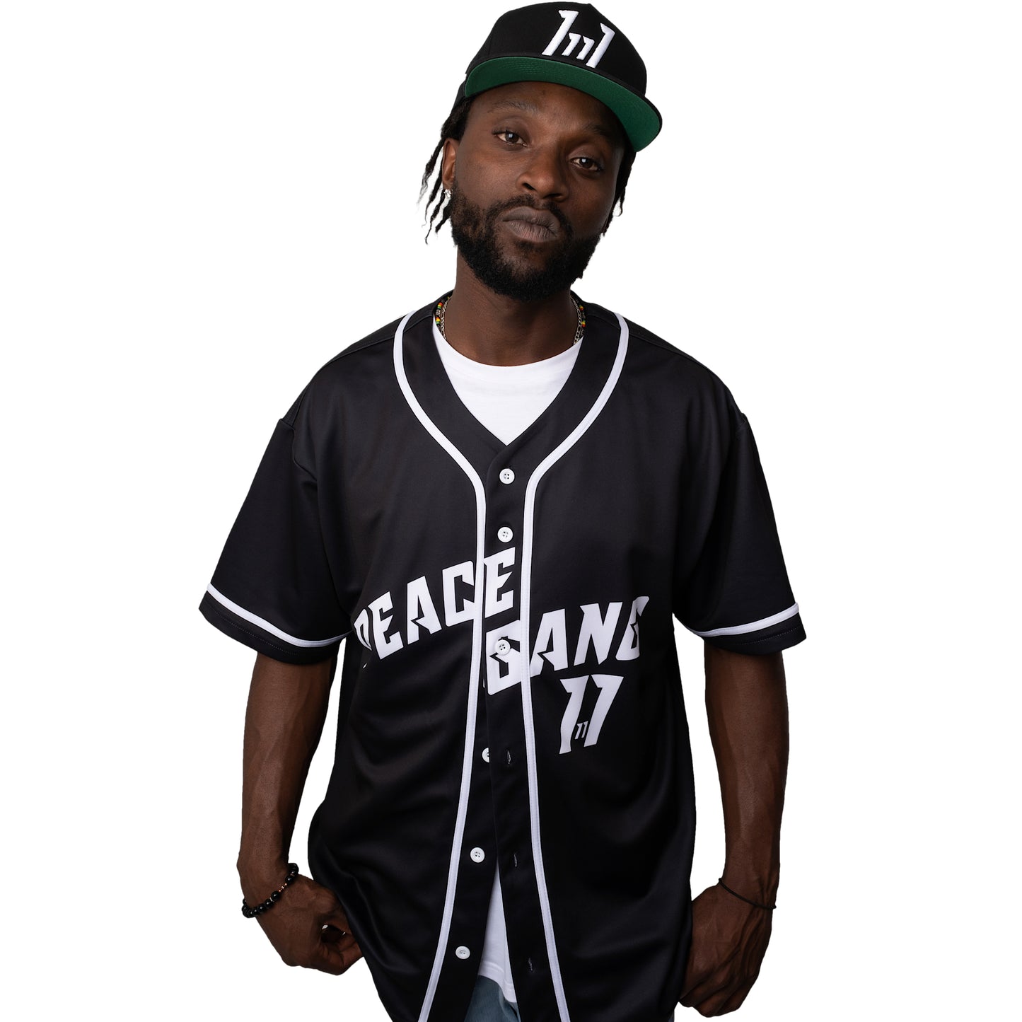Black Jersey 11:11 PEACE GANG