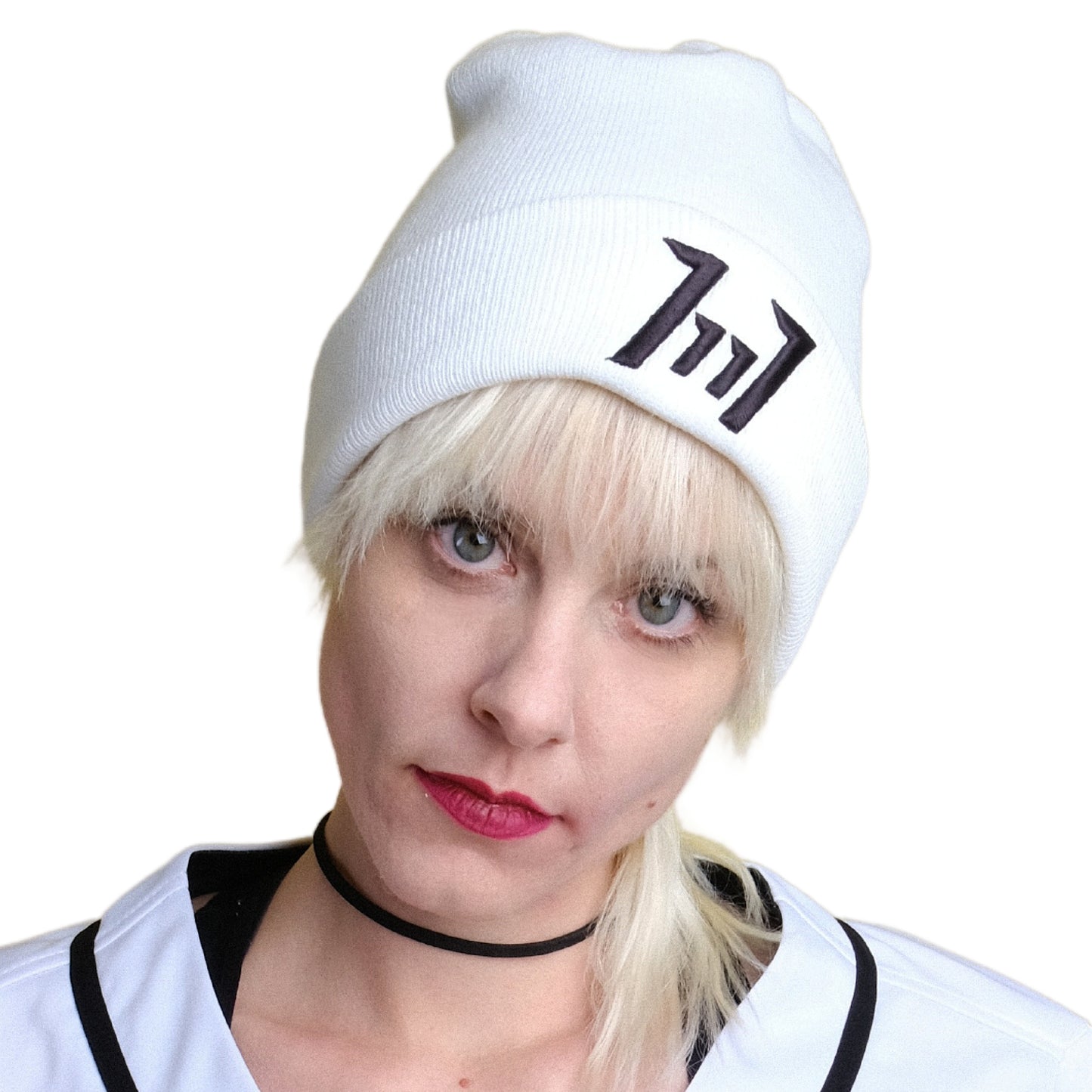 11:11 Embroidered Beanie - PEACE GANG