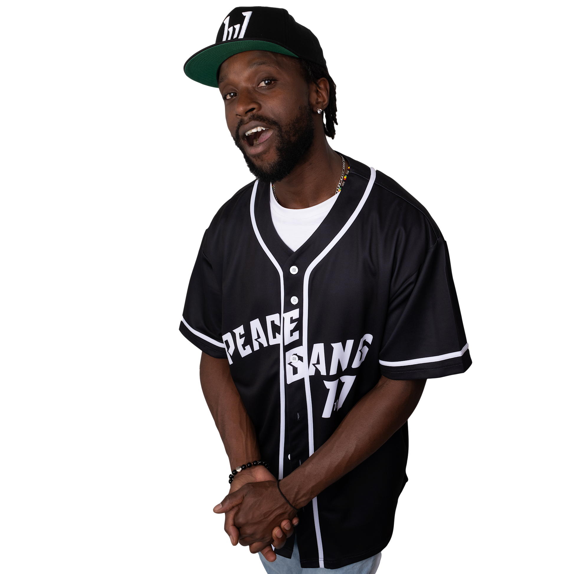 11:11 Black Jersey-PEACE GANG