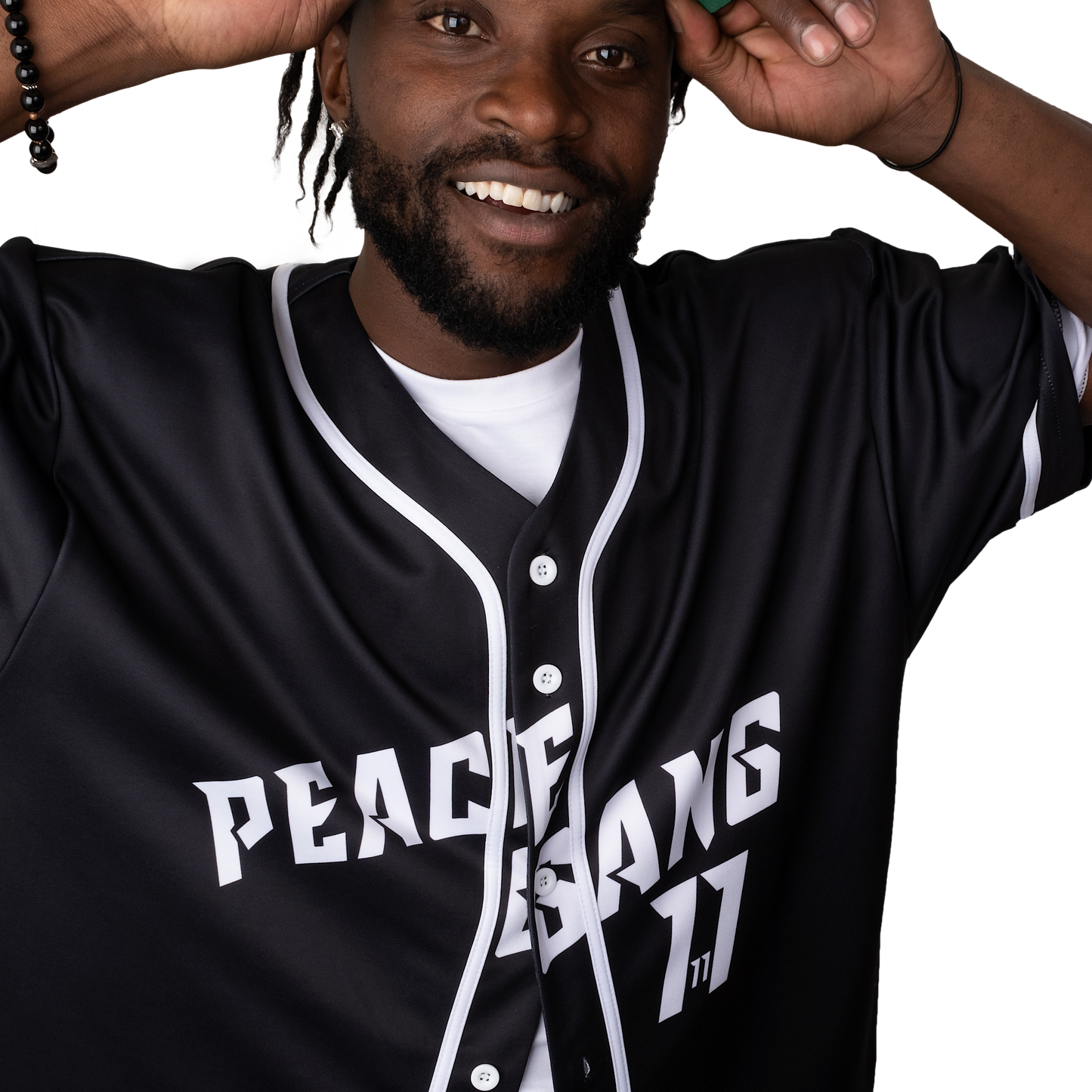 Black Jersey 11:11 PEACE GANG