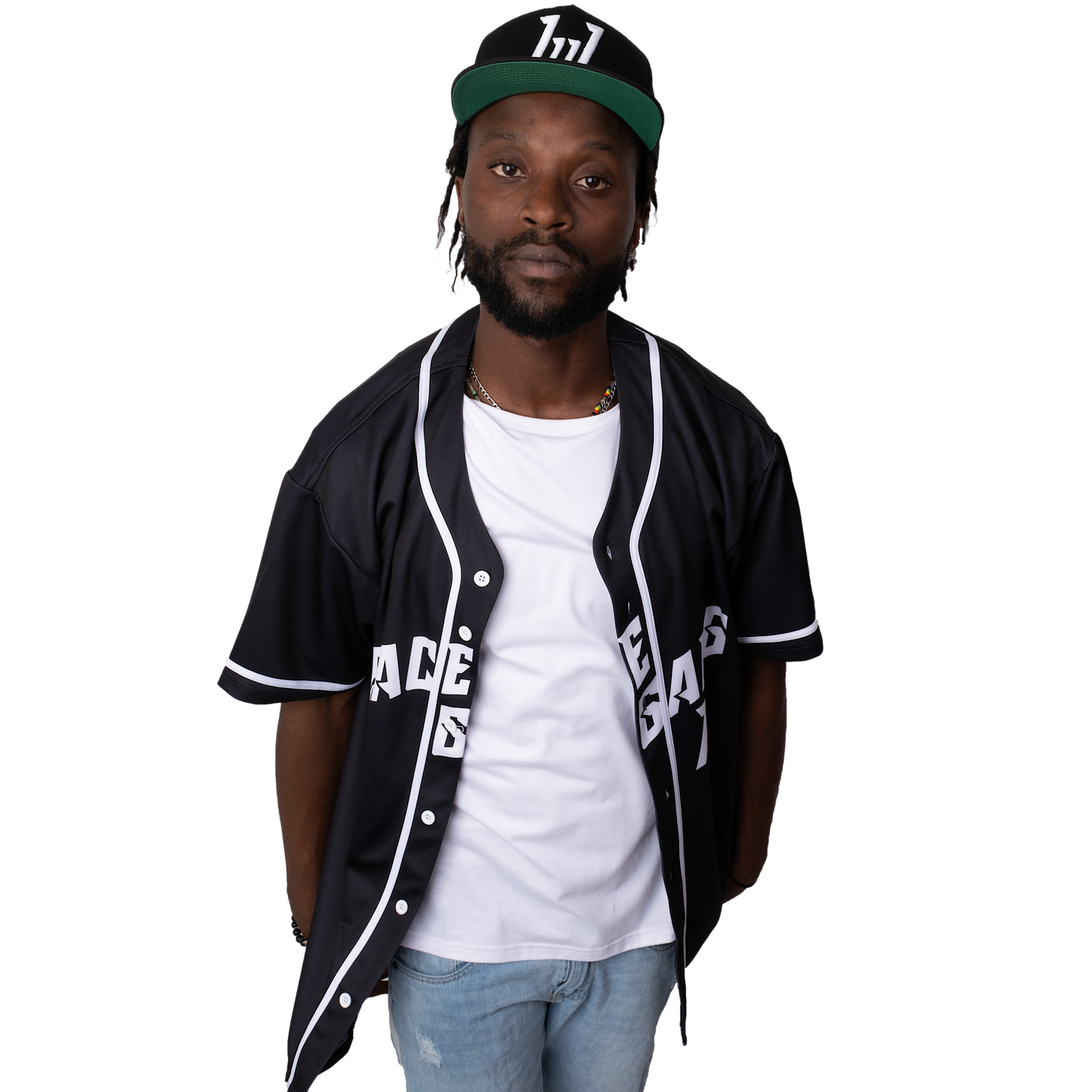 Black Jersey 11:11 PEACE GANG