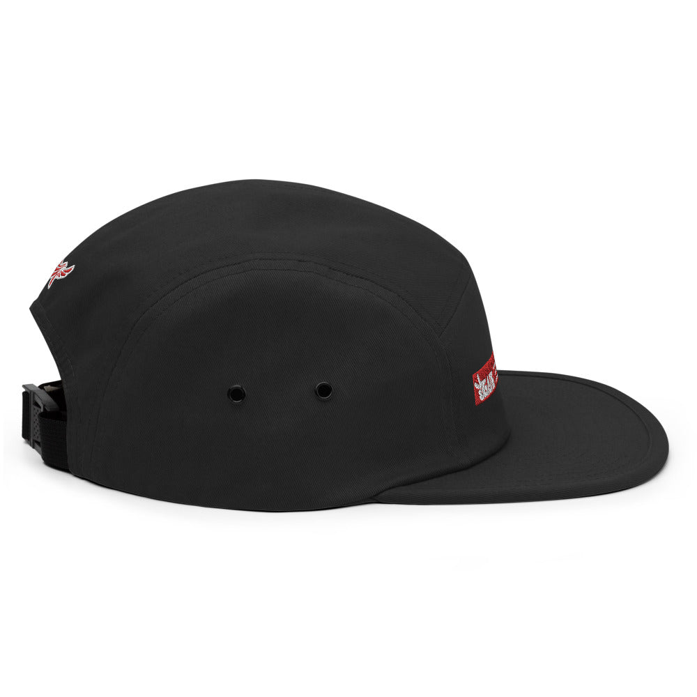 Low Profile Five Panel Cap-PEACE GANG