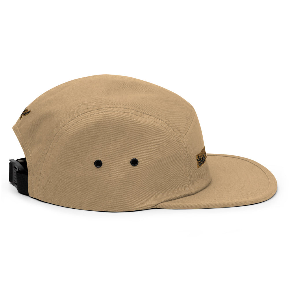 Low Profile Five Panel Cap-PEACE GANG