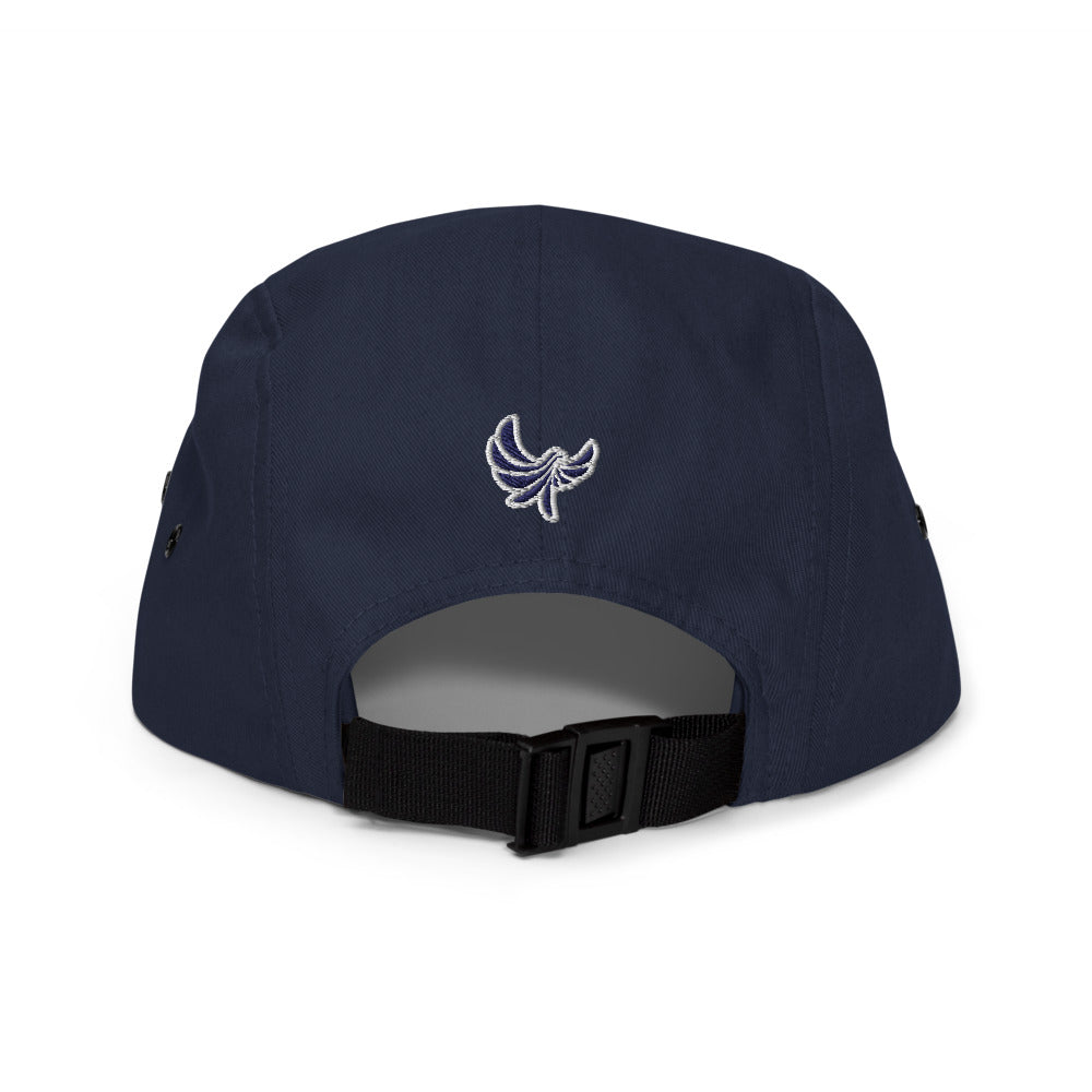 Low Profile Five Panel Cap-PEACE GANG