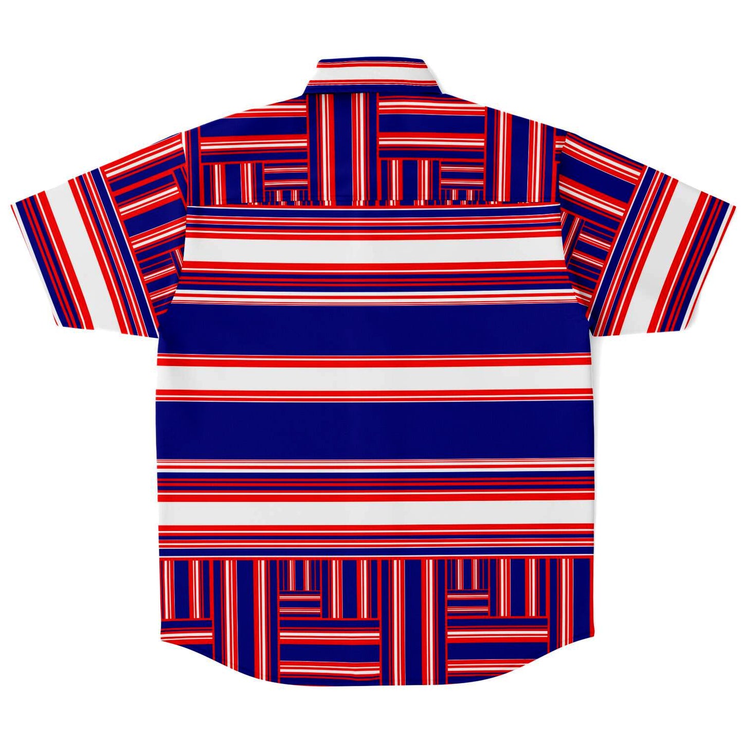 Button Down Shirt Navy Stripe PEACE GANG