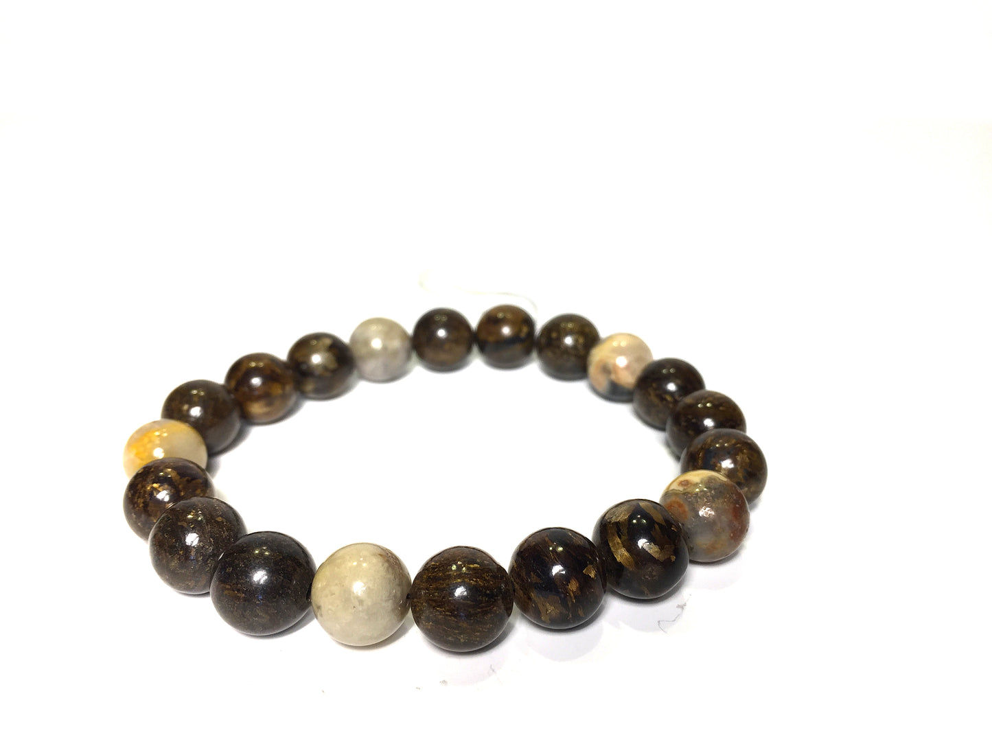 Bronzite, Botswanna Agate Bracelet