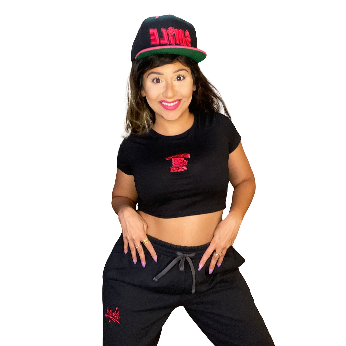 SMILE Snapback Hat - PeaceGang
