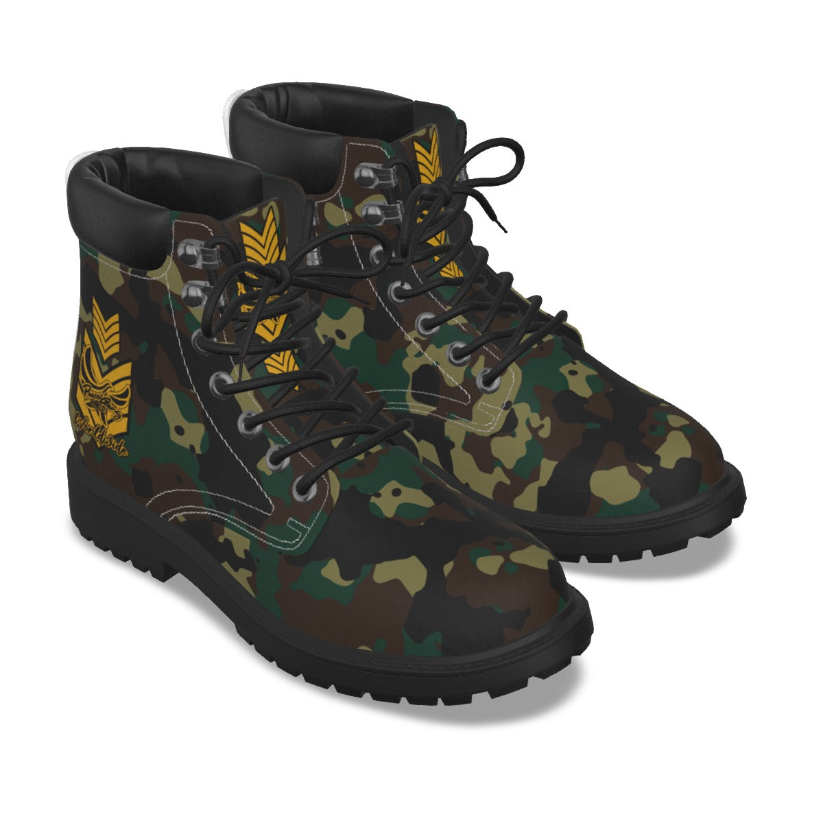 Camo Boots - PEACE GANG WORLDWIDE
