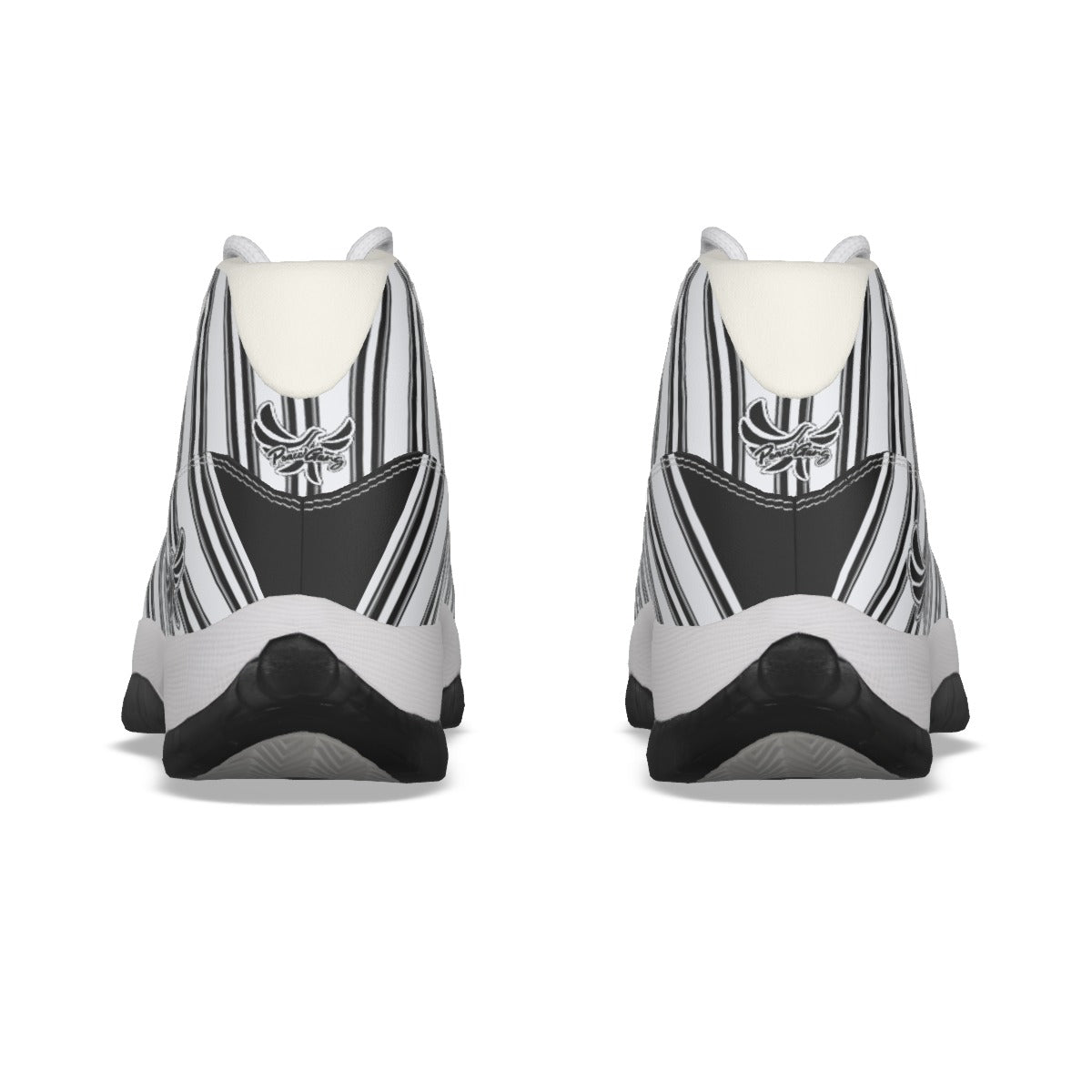 PEACE GANG High Top Basketball Sneakers