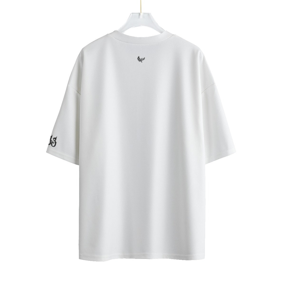 PeaceGang " 333 " Waffle Knit Unisex Drop-shoulder T-shirt