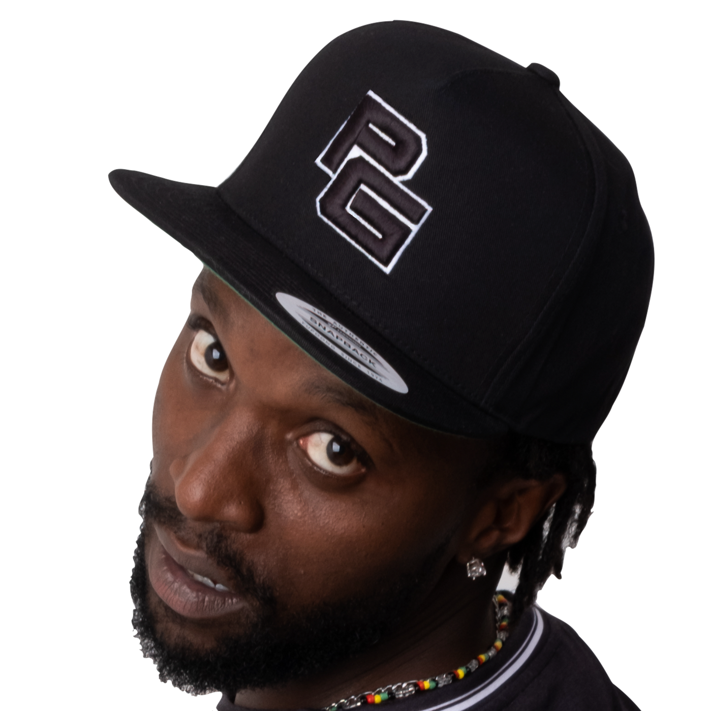 High Profile 5 Panel Flat Bill Snap-back Cap