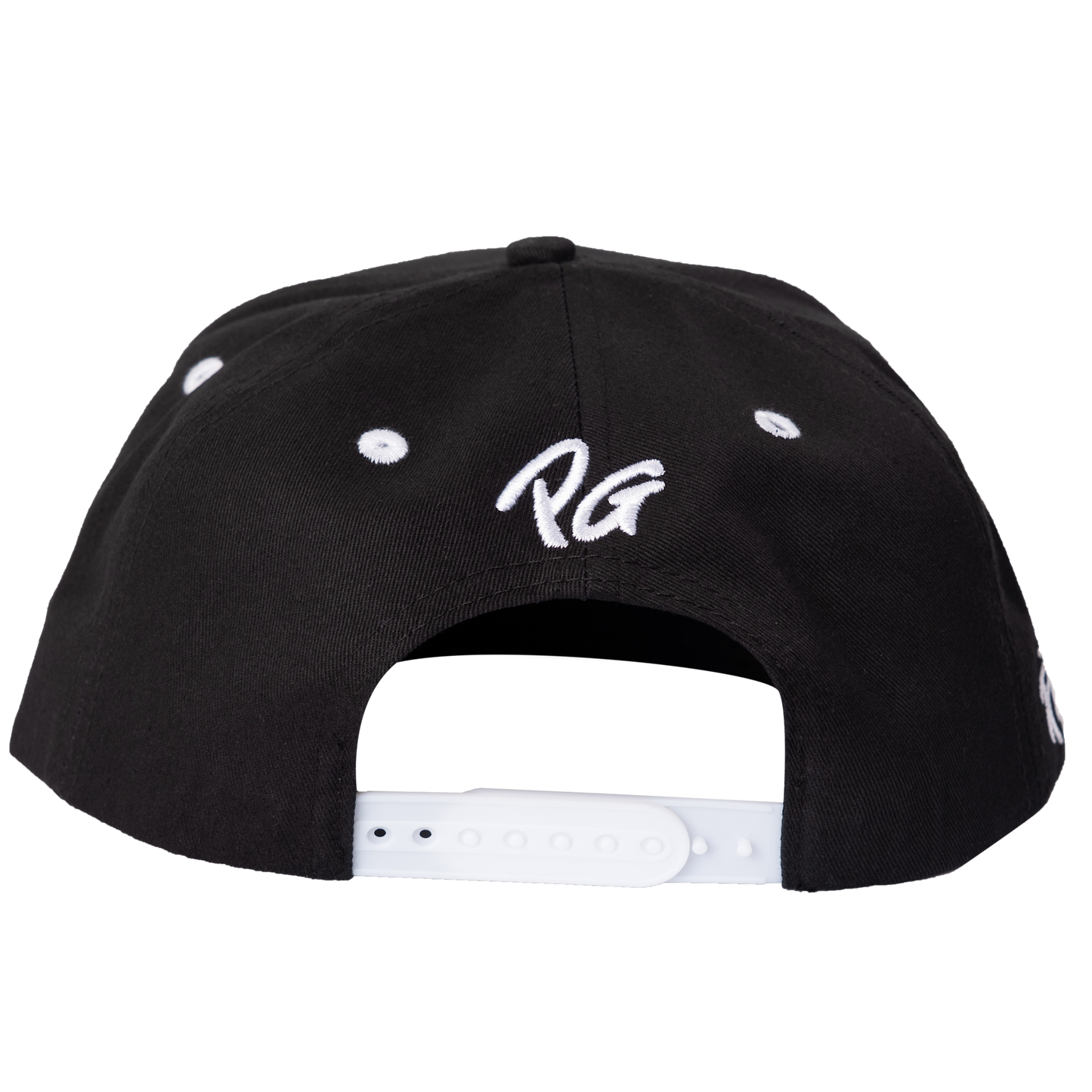 High Profile 5 Panel Flat Bill Snap-Back Cap " WORLDWIDE " - PEACE GANG