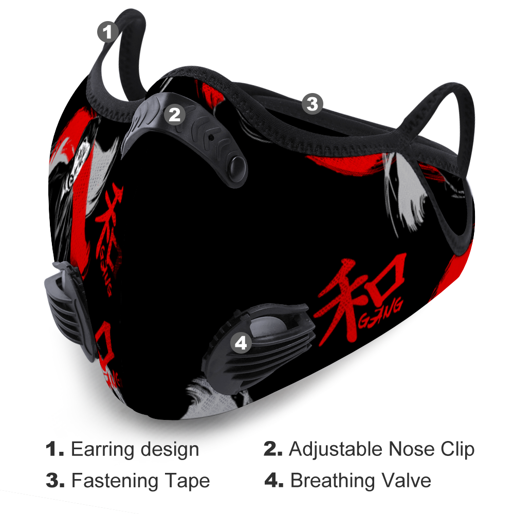 " Kanji" Fashion Facemask