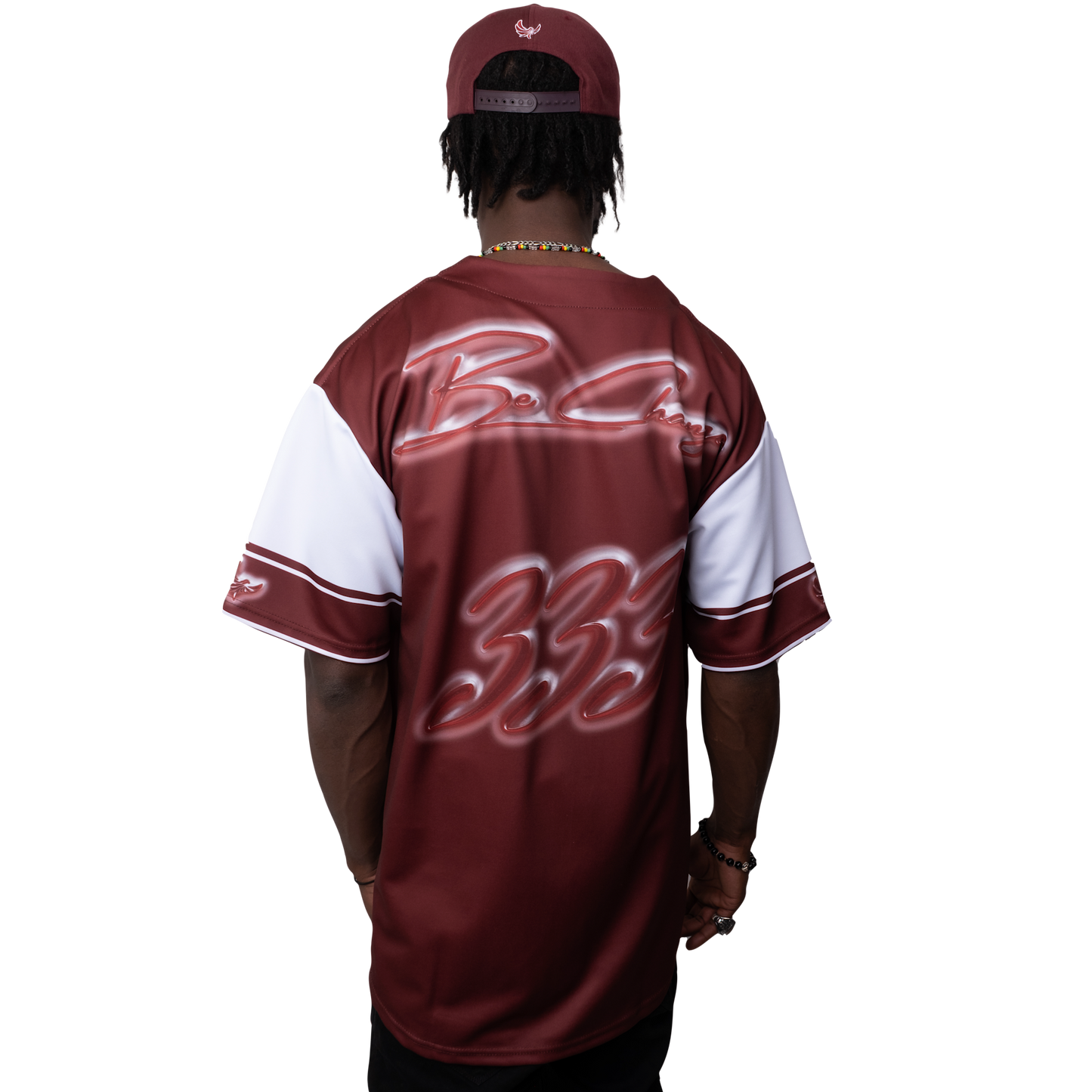 Button Up Jersey" BE CHANGE "-PEACE GANG