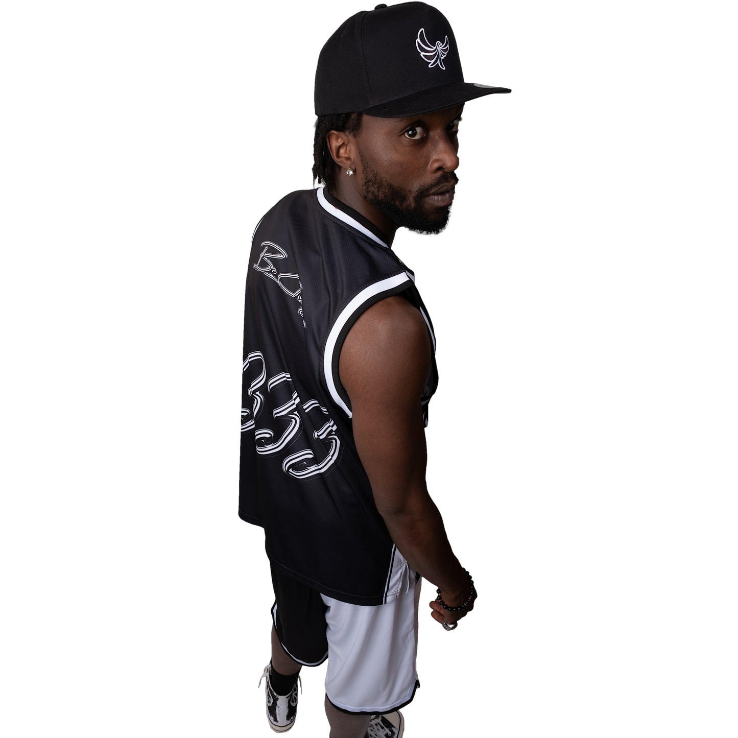 Basketball Jersey And Shorts" BE CHANGE "- PEACE GANG