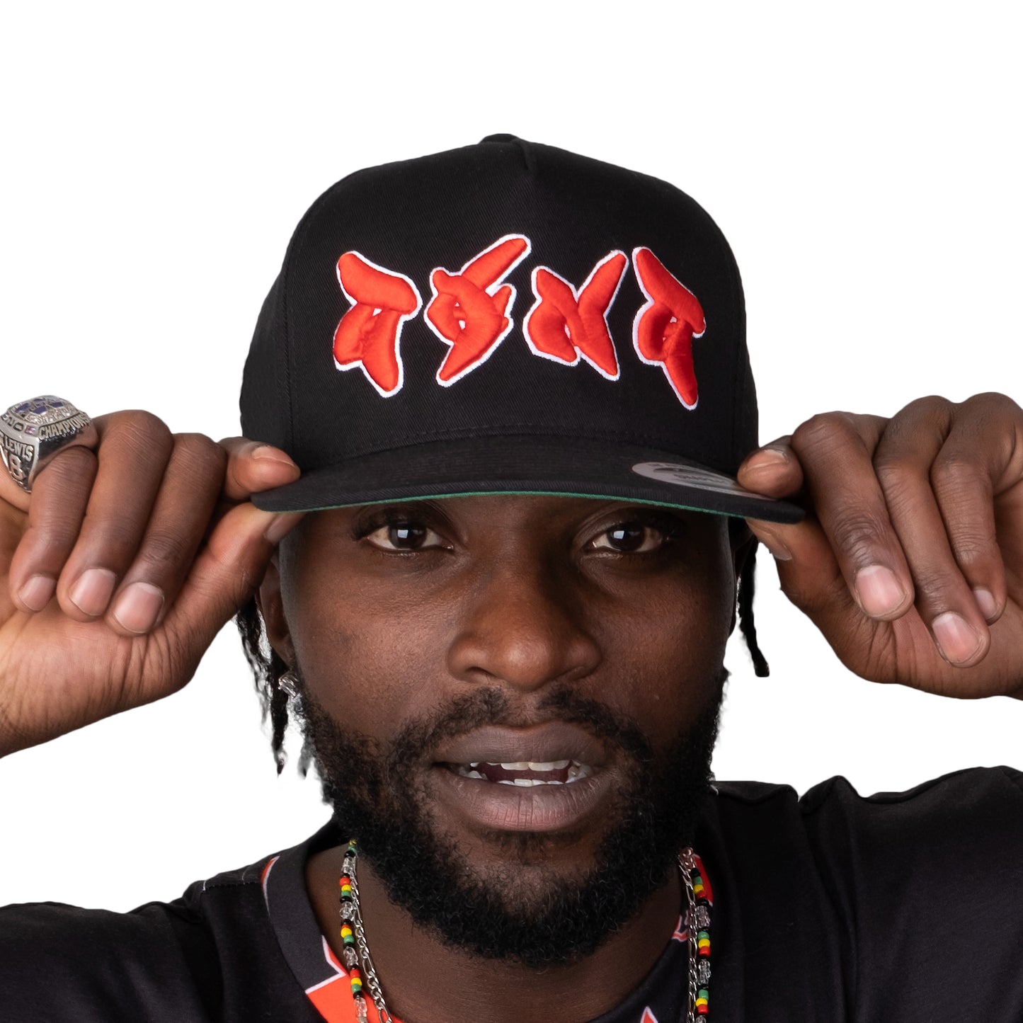 Snapback Flat Bill Cap