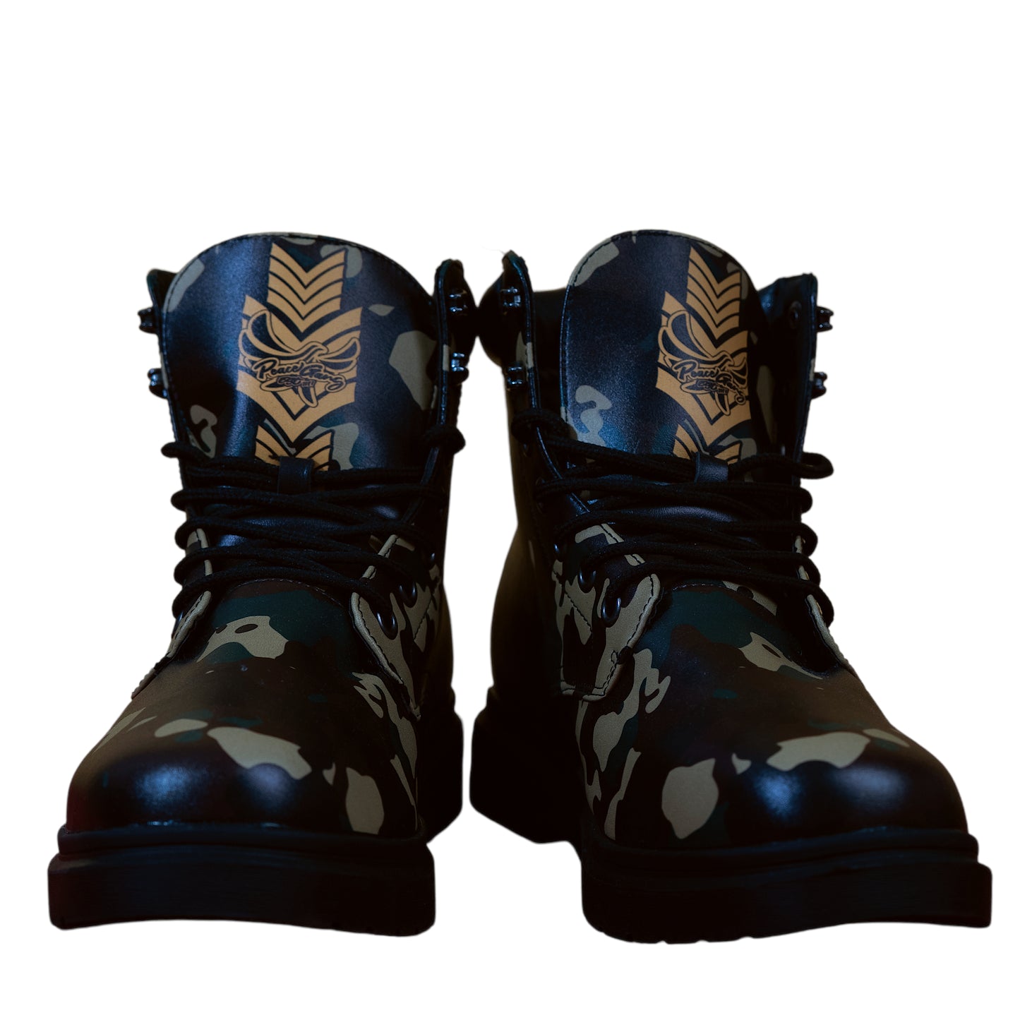 Camo Boots - PEACE GANG WORLDWIDE