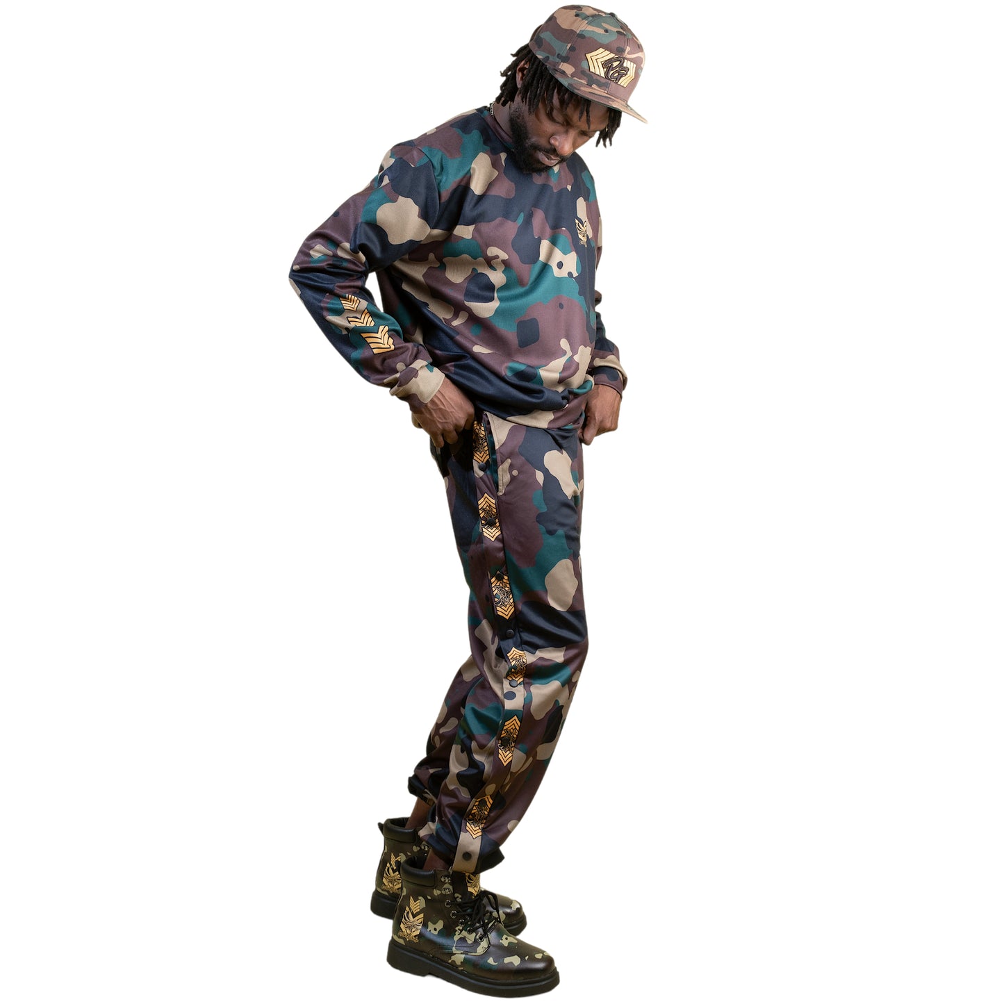 Basketball Style Joggers camo - PEACE GANG