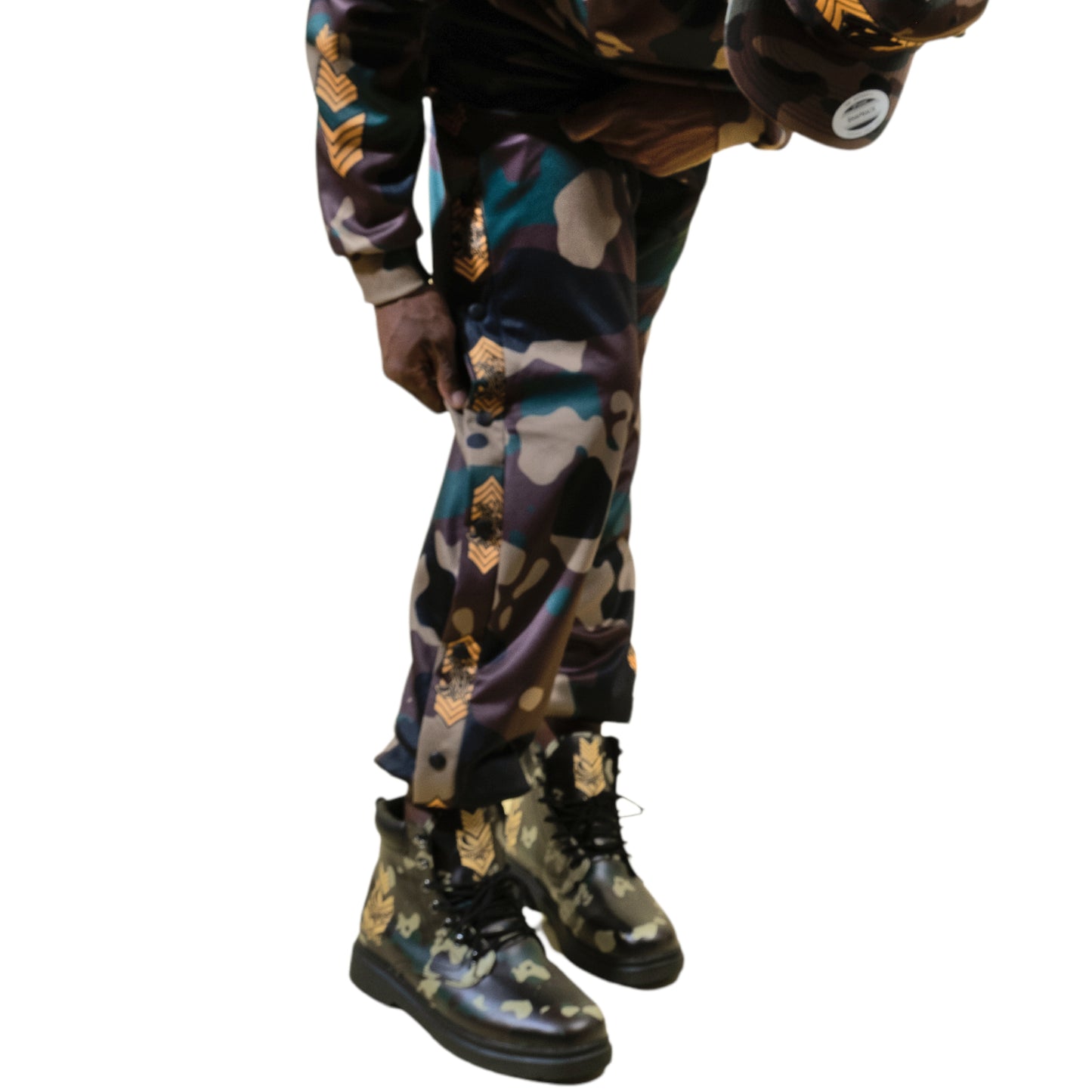 Basketball Style Joggers camo - PEACE GANG
