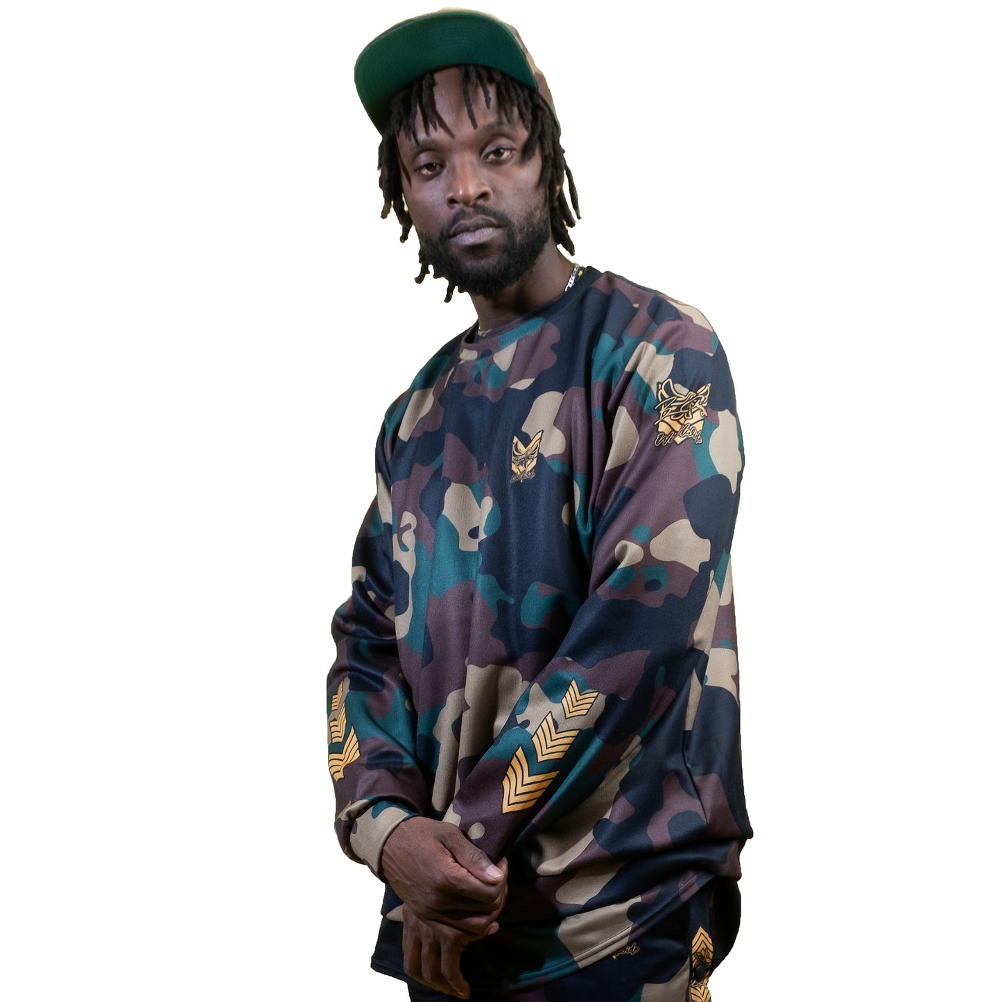 Crewneck Unisex Fashion Sweater Camo - PEACE GANG