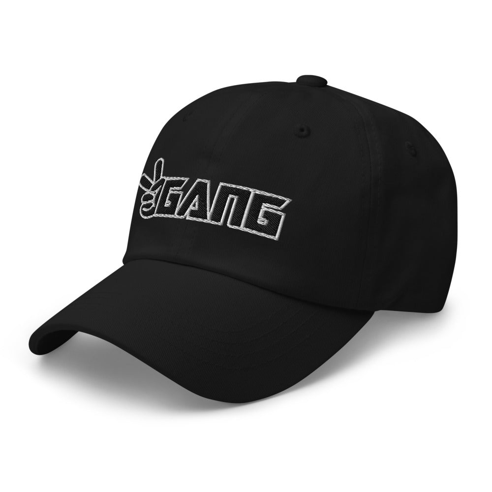 PEACE GANG Dad Hat Style Embroidered Cap