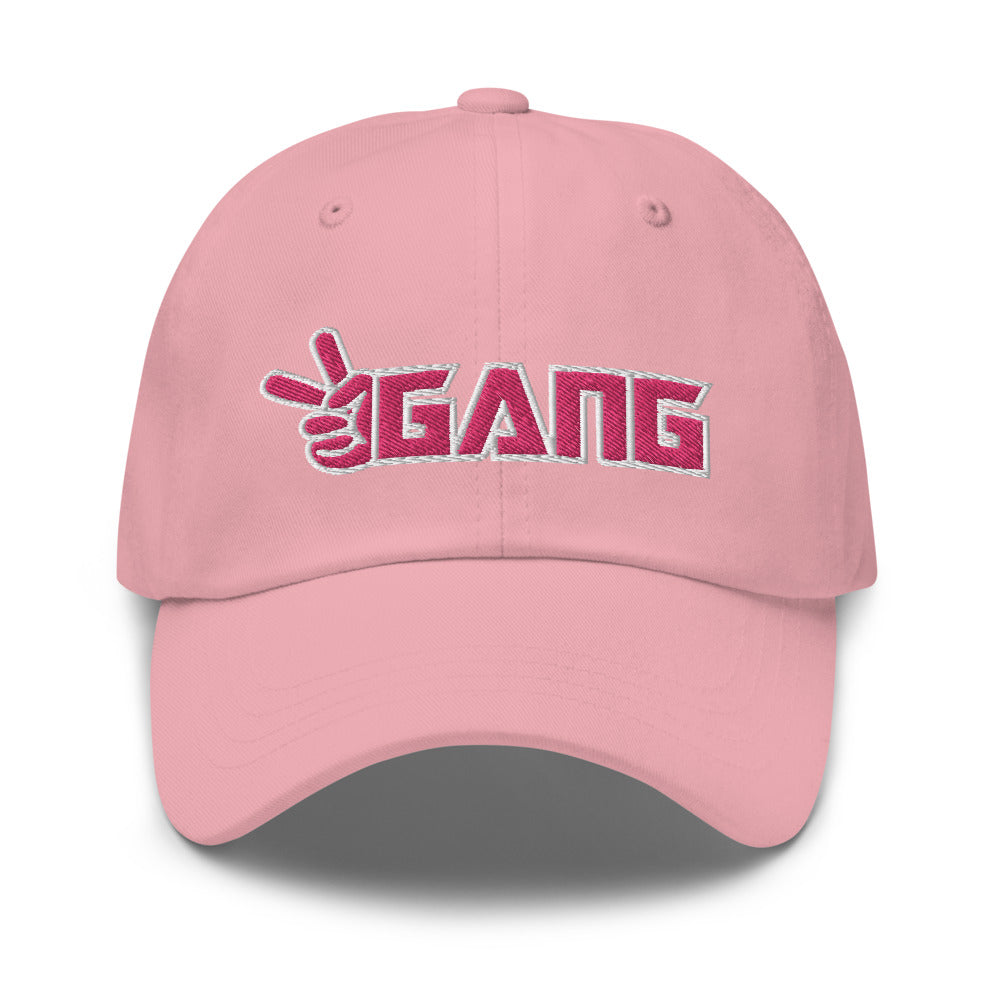PEACE GANG Dad Hat Style Embroidered Cap