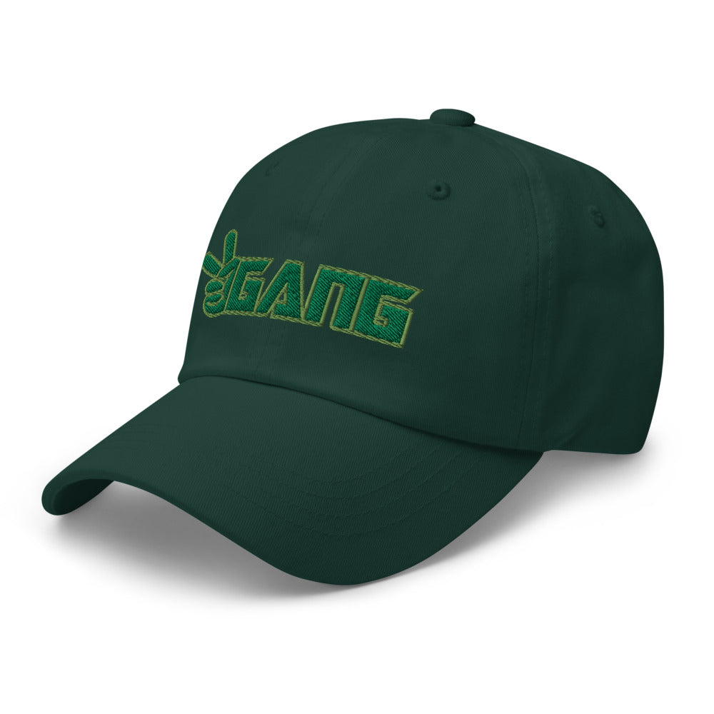 PEACE GANG Dad Hat Style Embroidered Cap