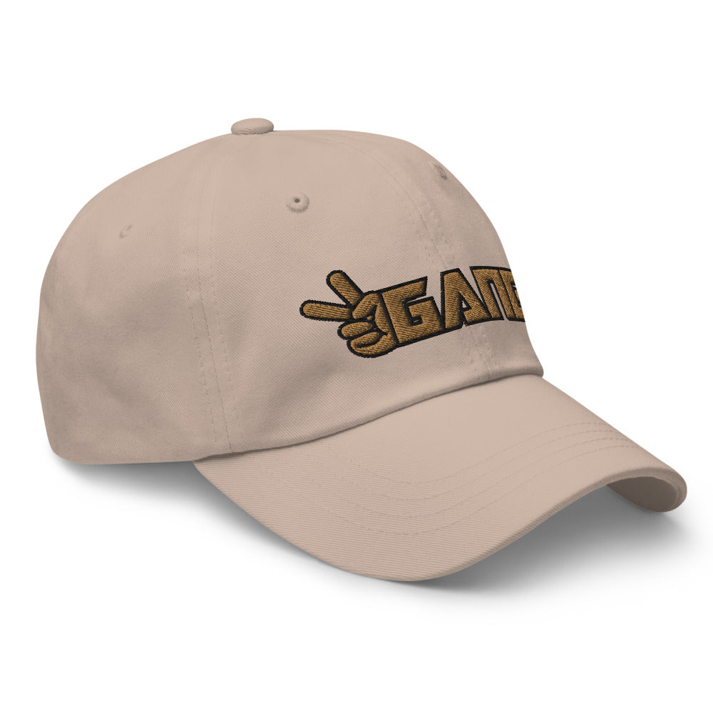 PEACE GANG Dad Hat Style Embroidered Cap