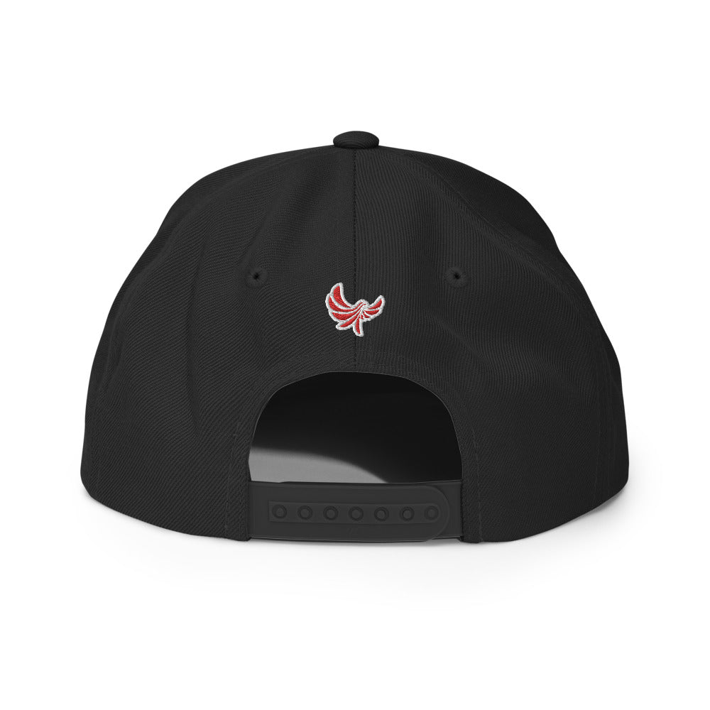 6 Panel High Profile Snapback Cap -