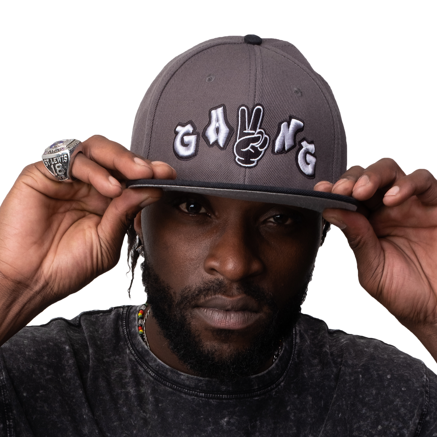 High Profile 6 Panel Snapback Cap