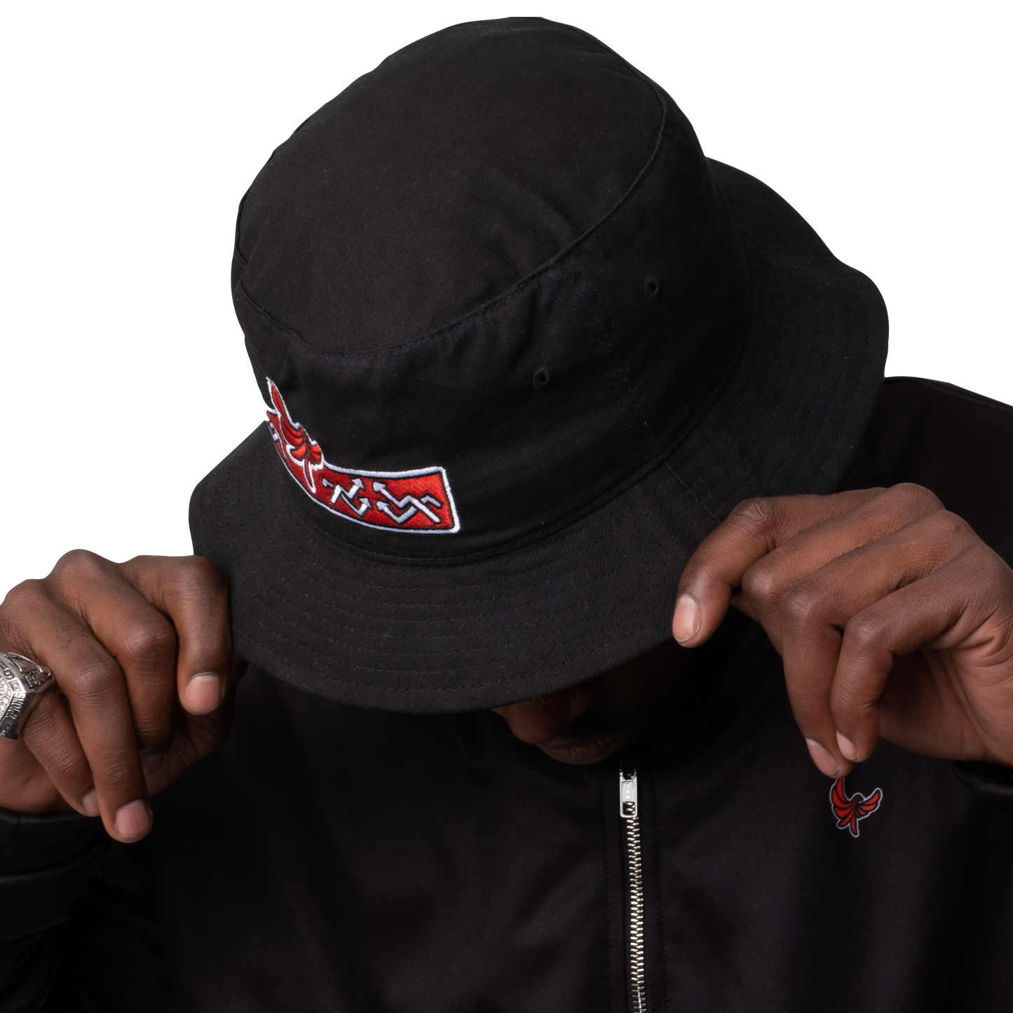 Bucket Hat for men " Embroidered Old Schoo