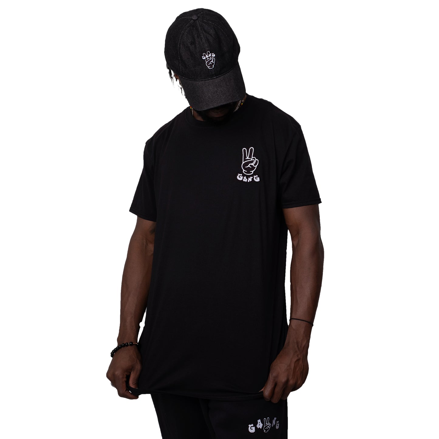 "Peace" Embroidered Unisex Short-Sleeve T-Shirt