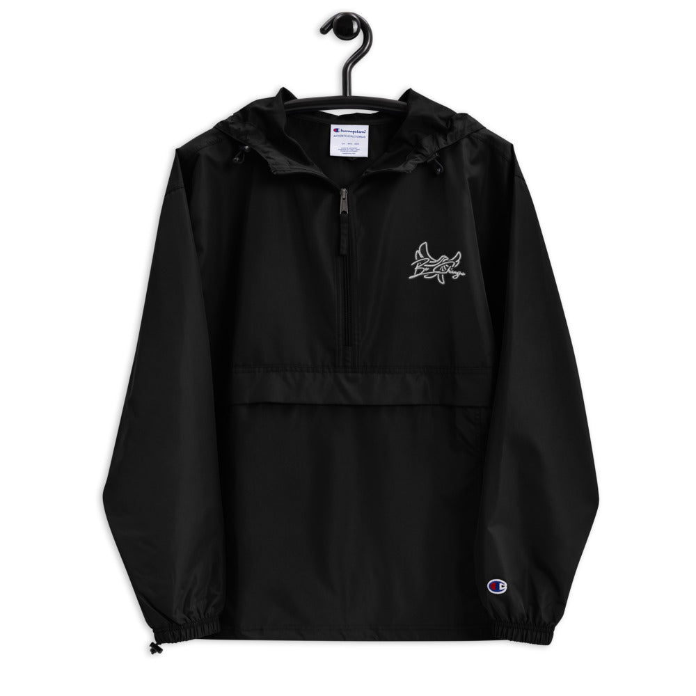Champion Windbreaker Embroidered " BE CHANGE " - PEACE GANG