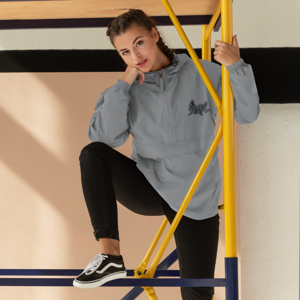 Champion Windbreaker Embroidered " BE CHANGE " - PEACE GANG