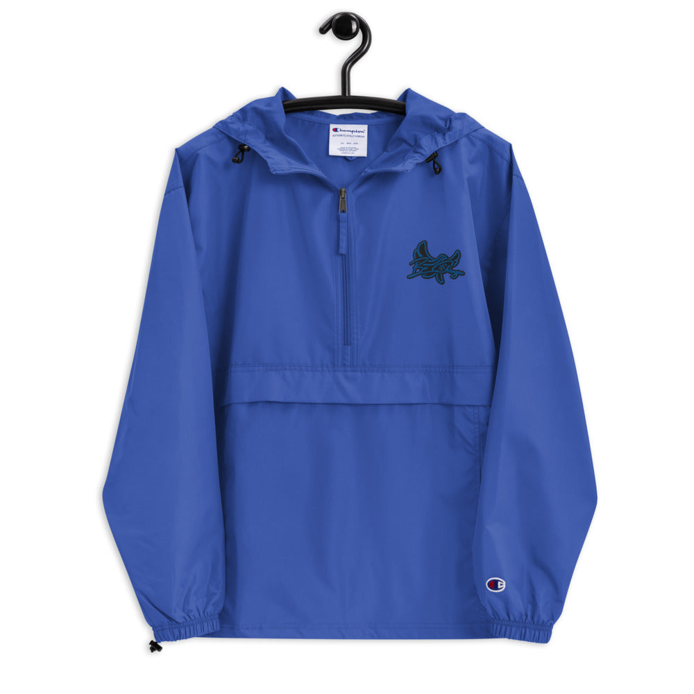 Champion Windbreaker Embroidered " BE CHANGE " - PEACE GANG