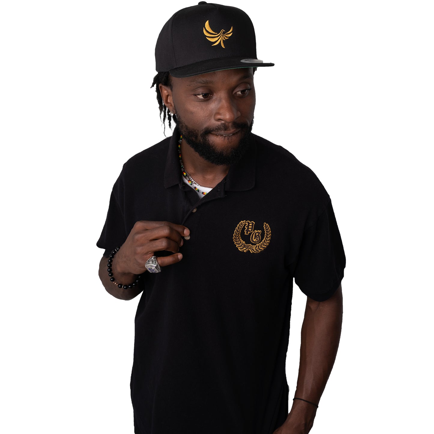 Polo Shirt Embroidered " EST 2017 Olive Branch "