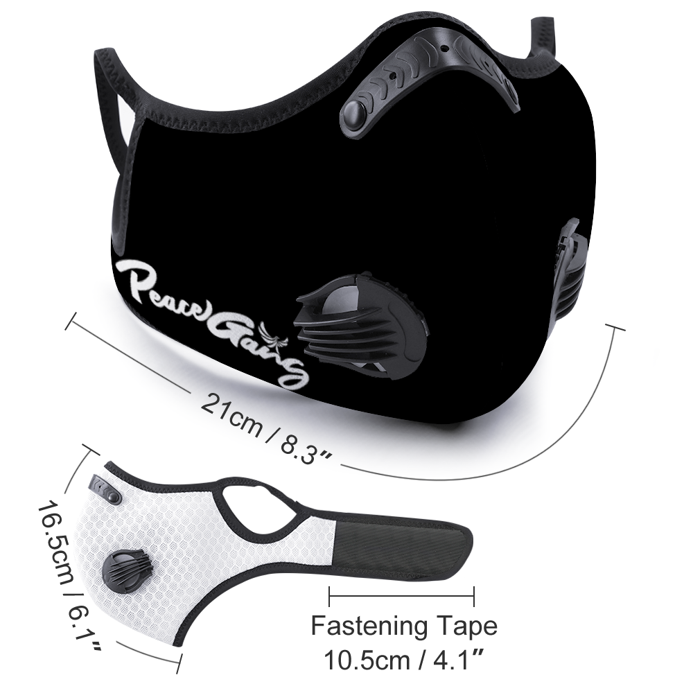 Fashion Facemask with Breathing Valve