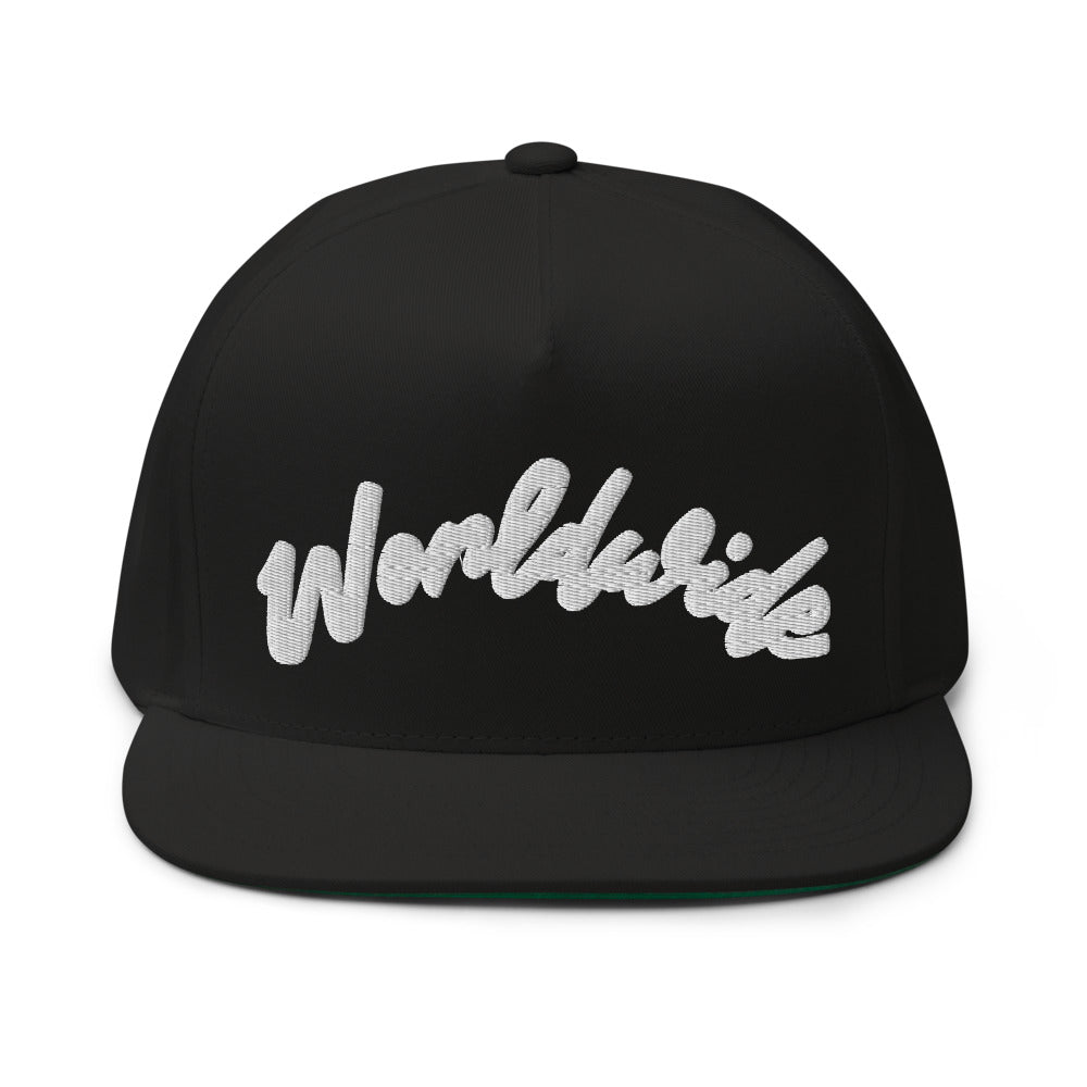 Snap-Back Flat Bill Cap"