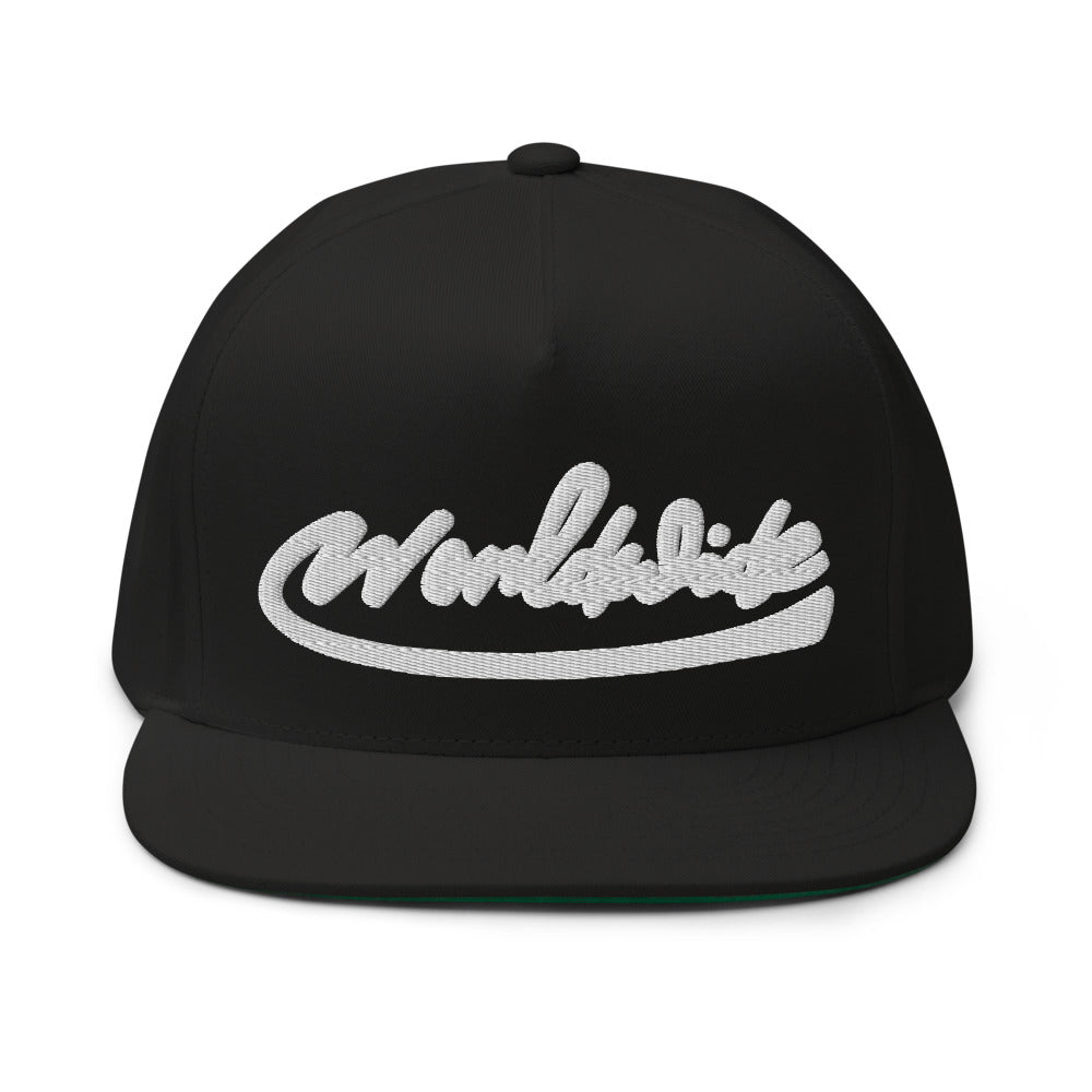 Snap-Back Flat Bill Cap