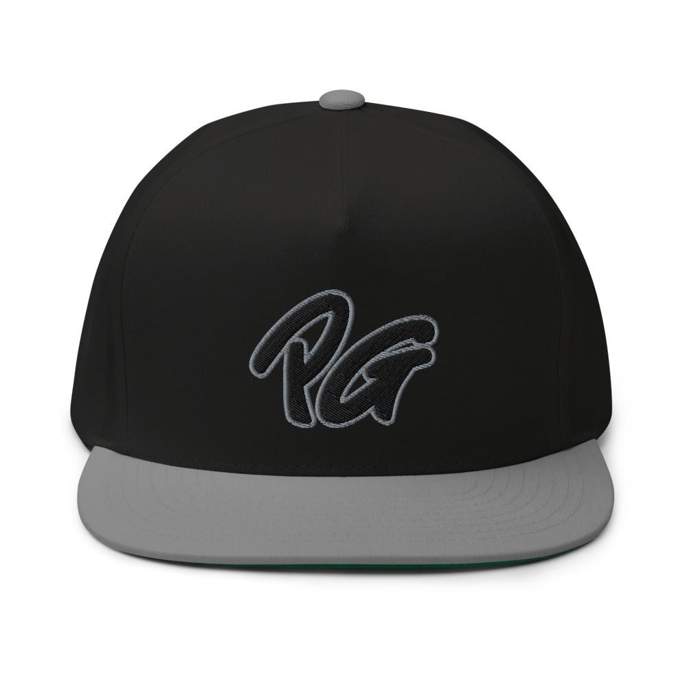 Black Five Panel Flat