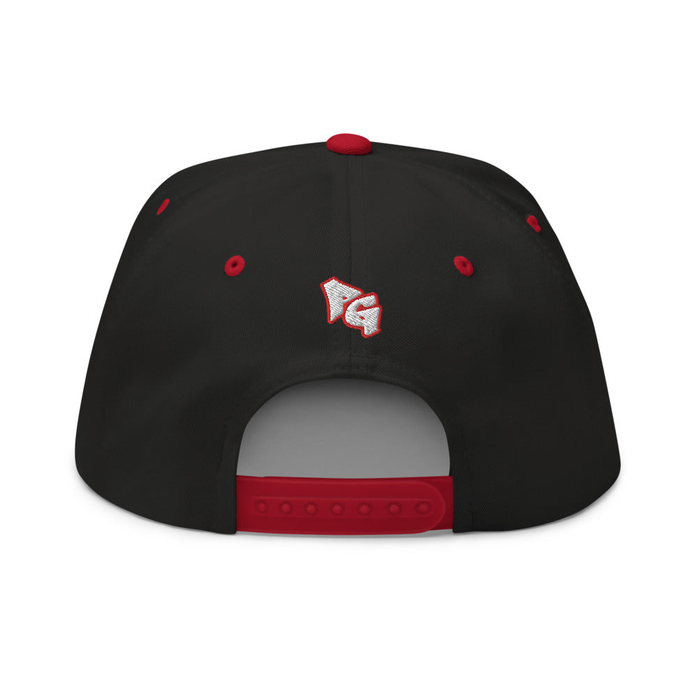 Snapback Flat Bill Cap