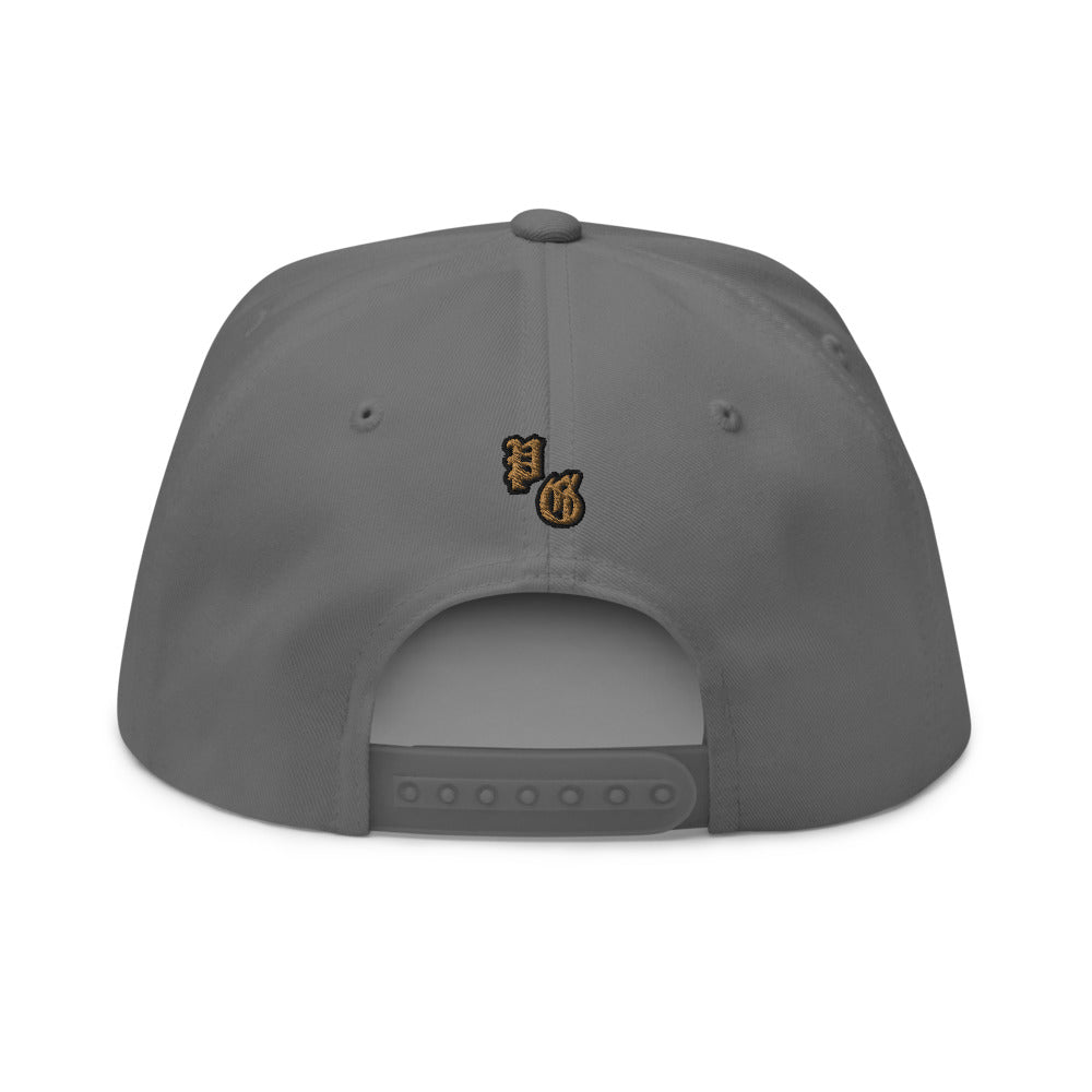 Five Panel High Profile Flat Bill Cap " Unity "- PEACE GANG