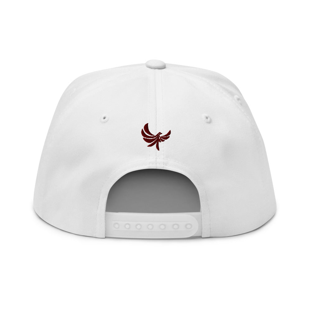-Back Flat Bill Cap