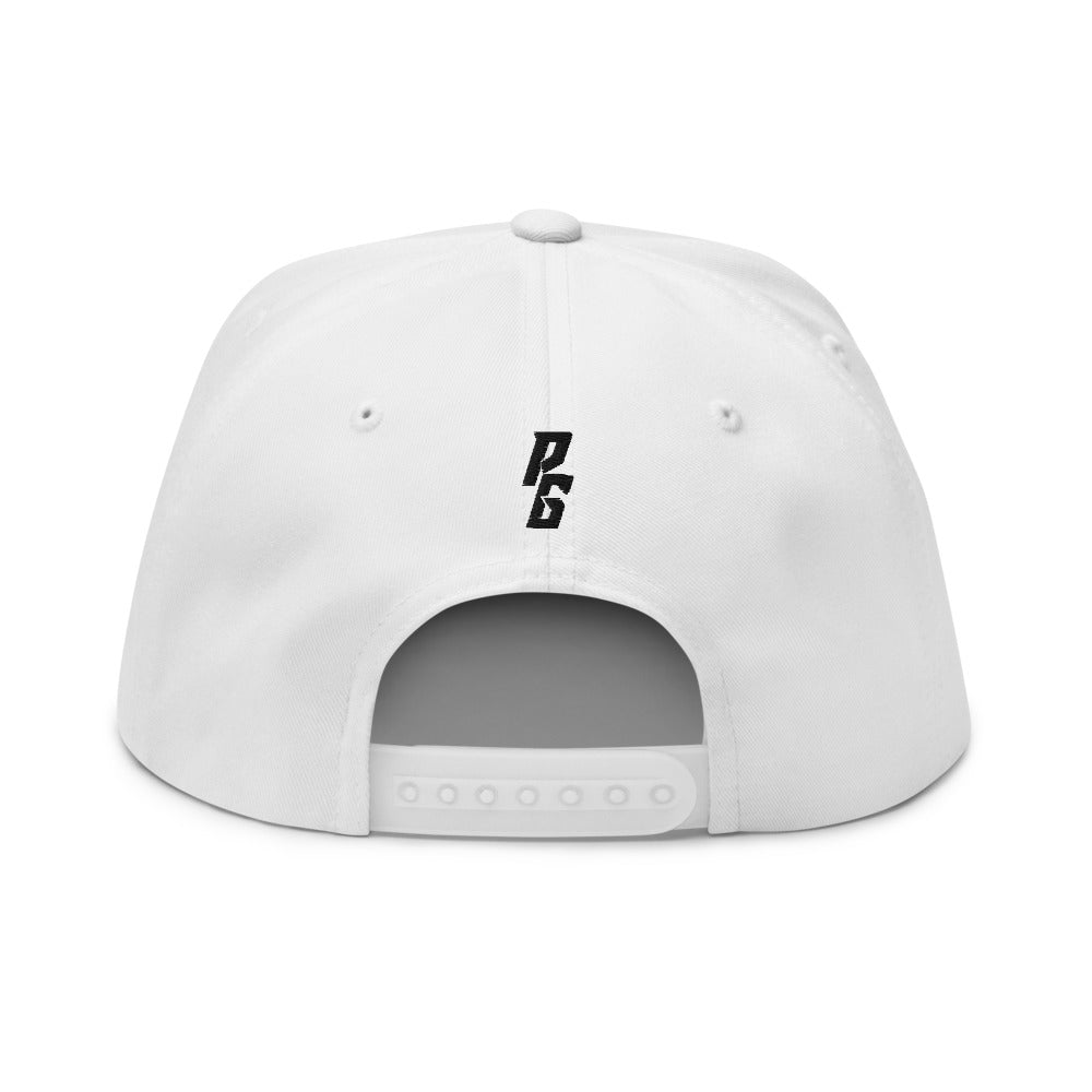 11:11 High Profile Five Panel Flat Bill Snap-Back Cap - PEACE GANG
