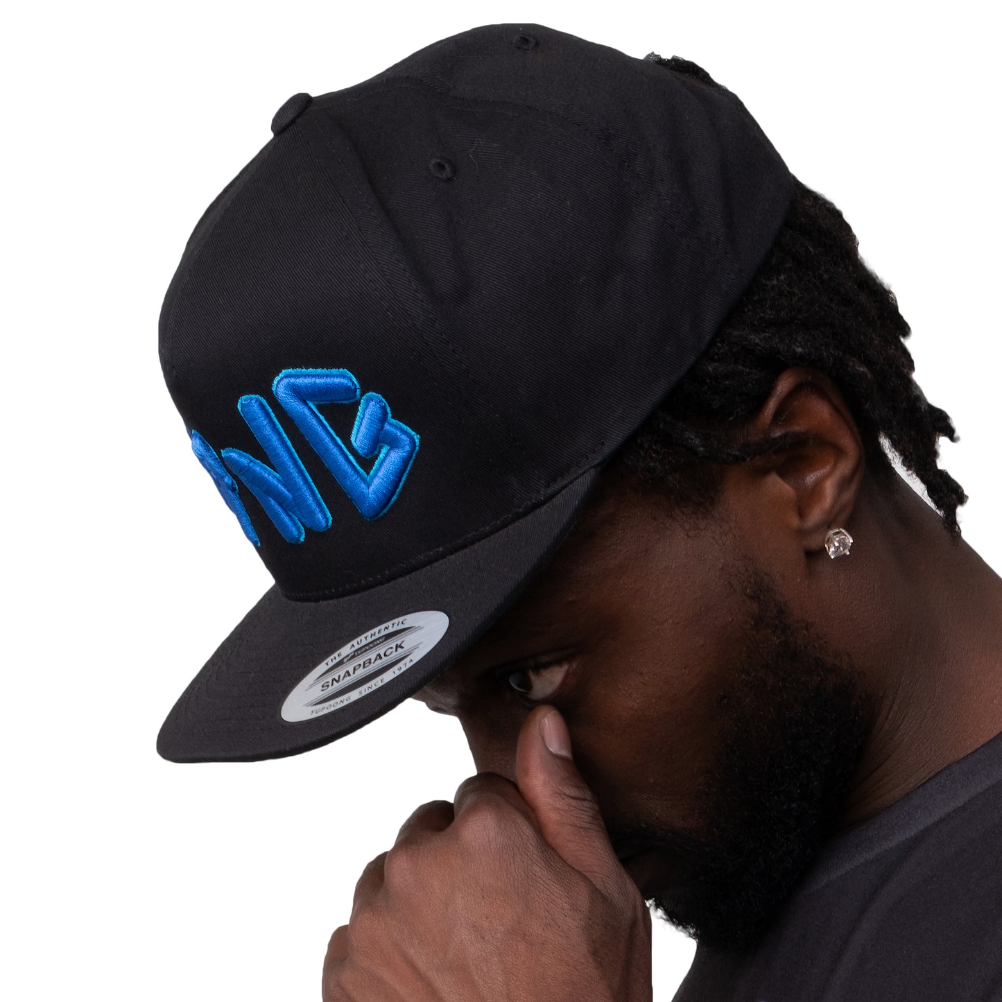 Snap-Back Flat Bill Cap