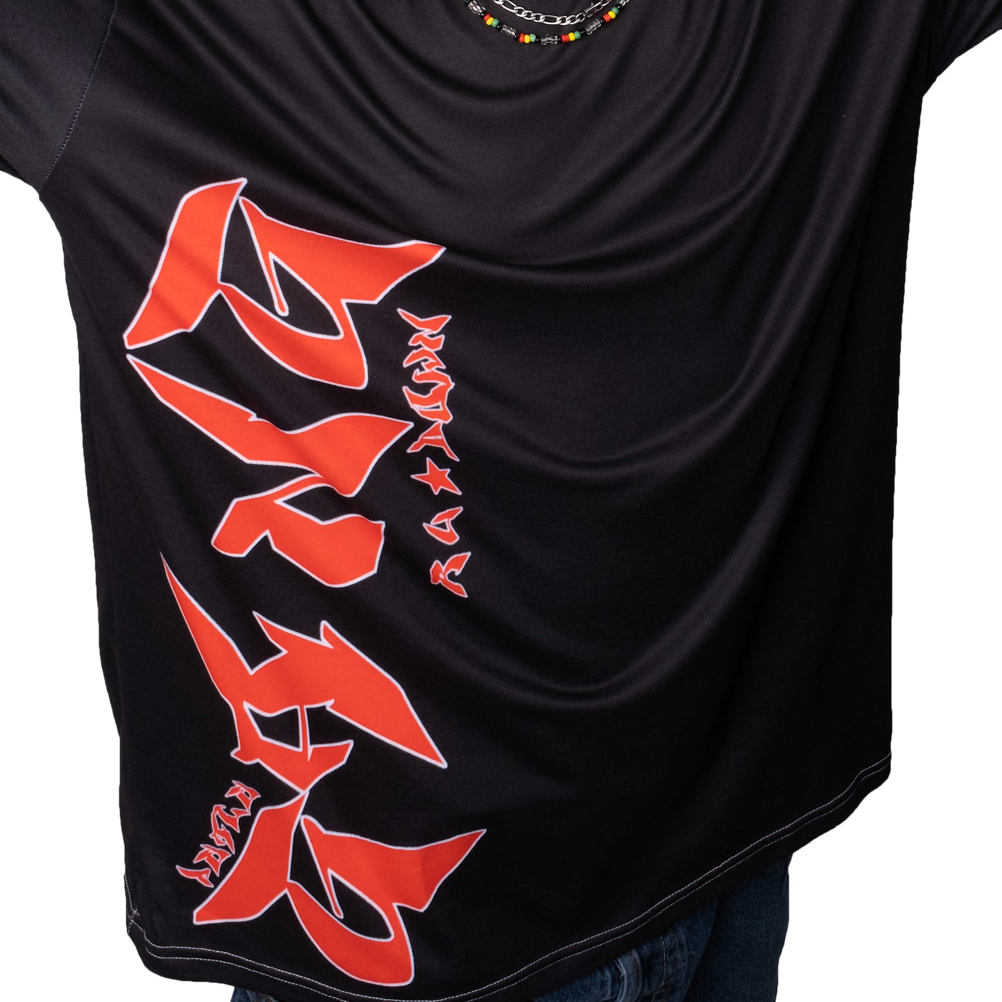 Unisex T-Shirt Black/Red PEACE GANG