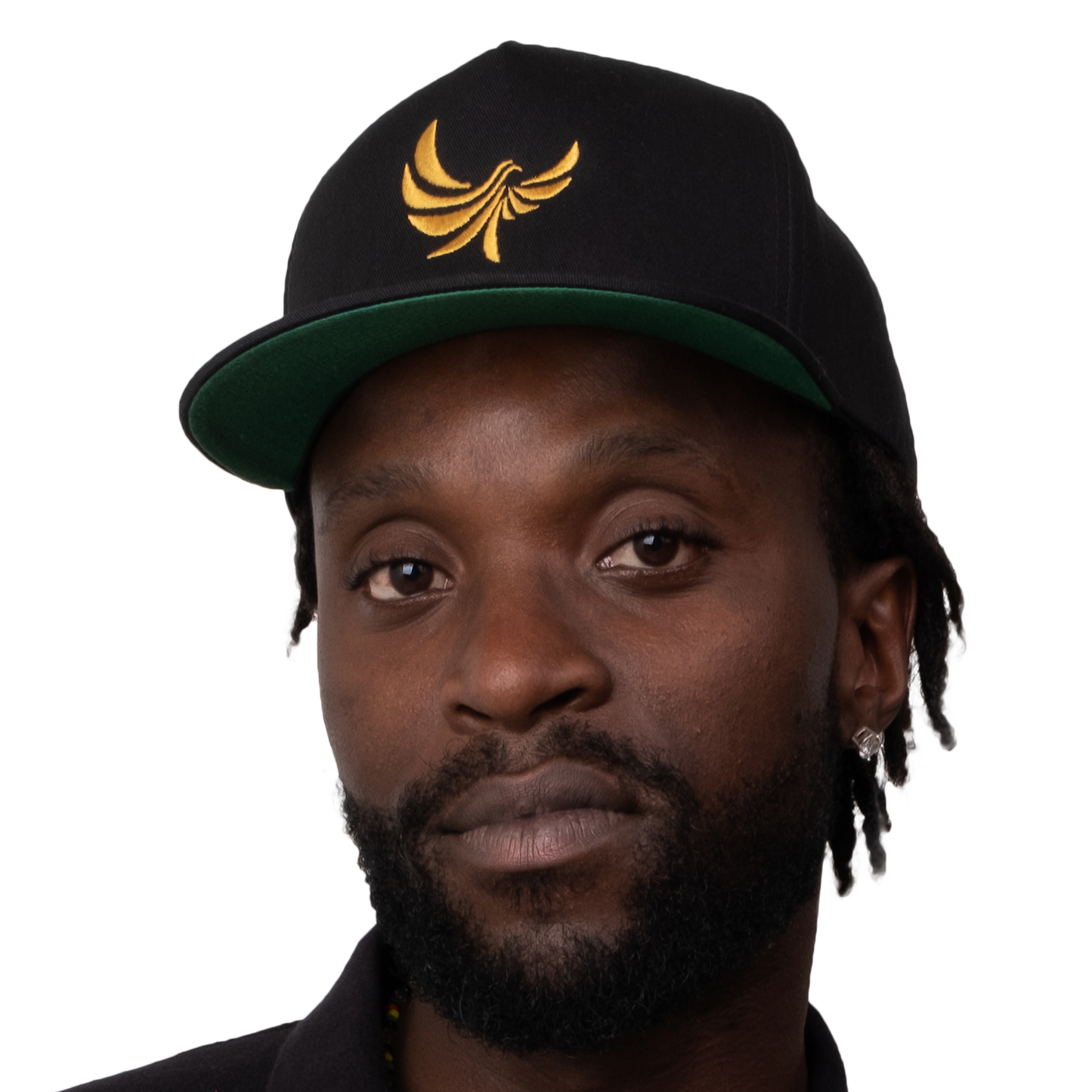 Flat Bill Snap-Back Cap